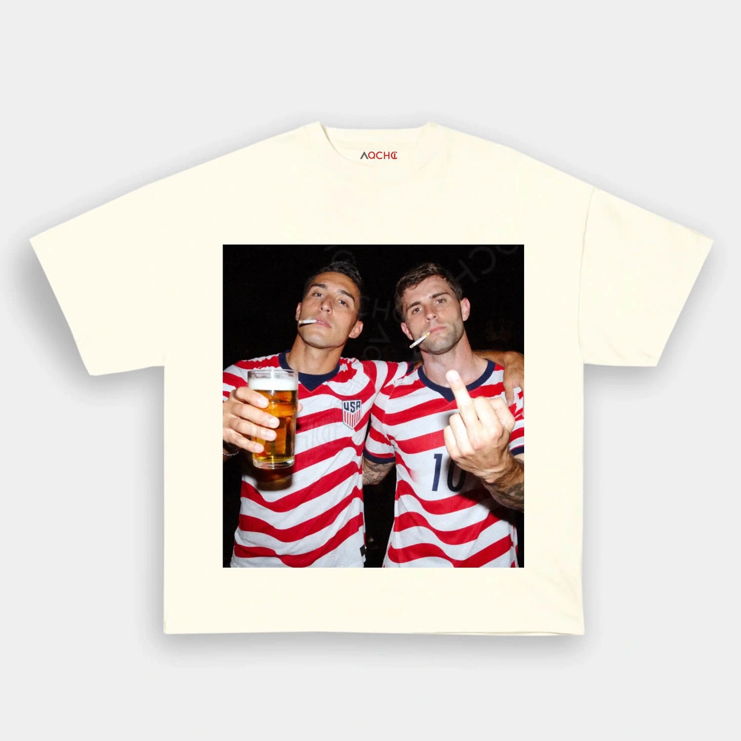 American Soccer Style Tee 1.2 - AQCHIC