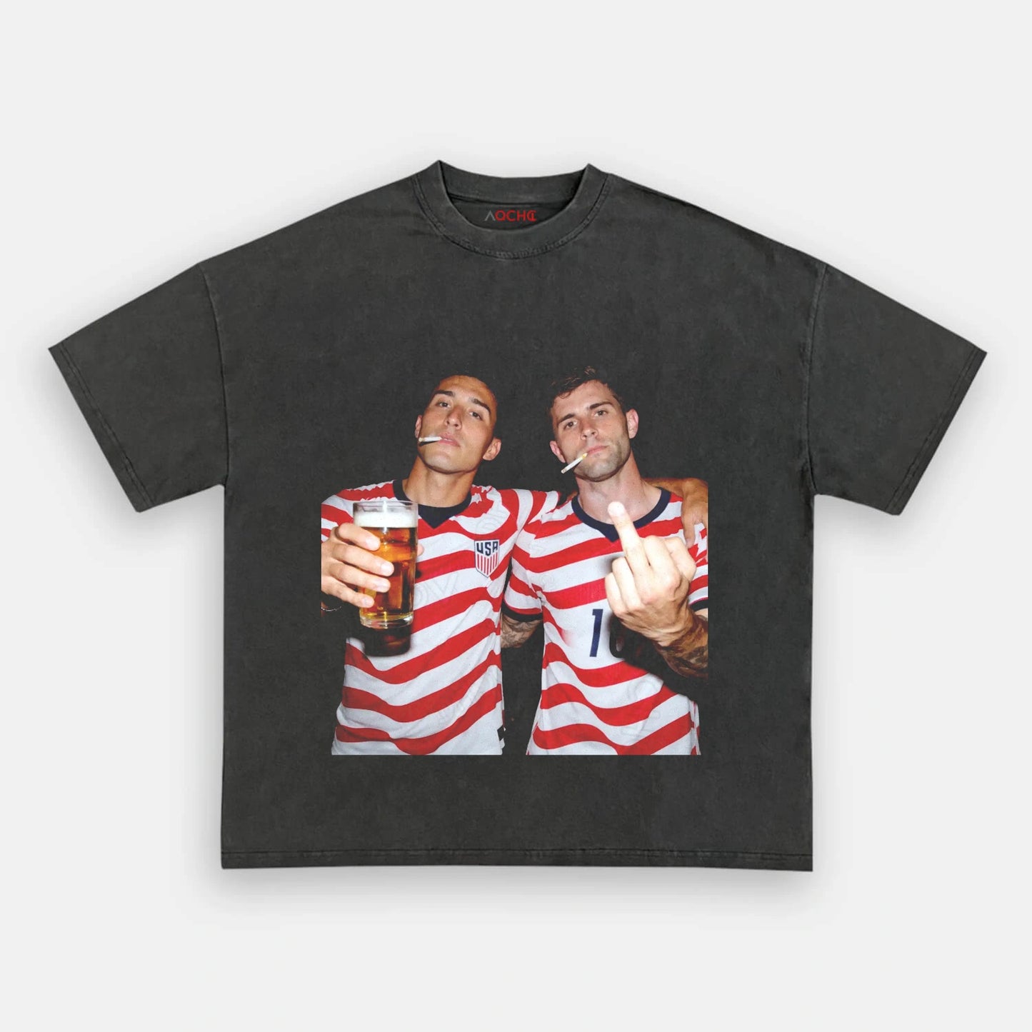 American Soccer Style Tee 1.2 - AQCHIC