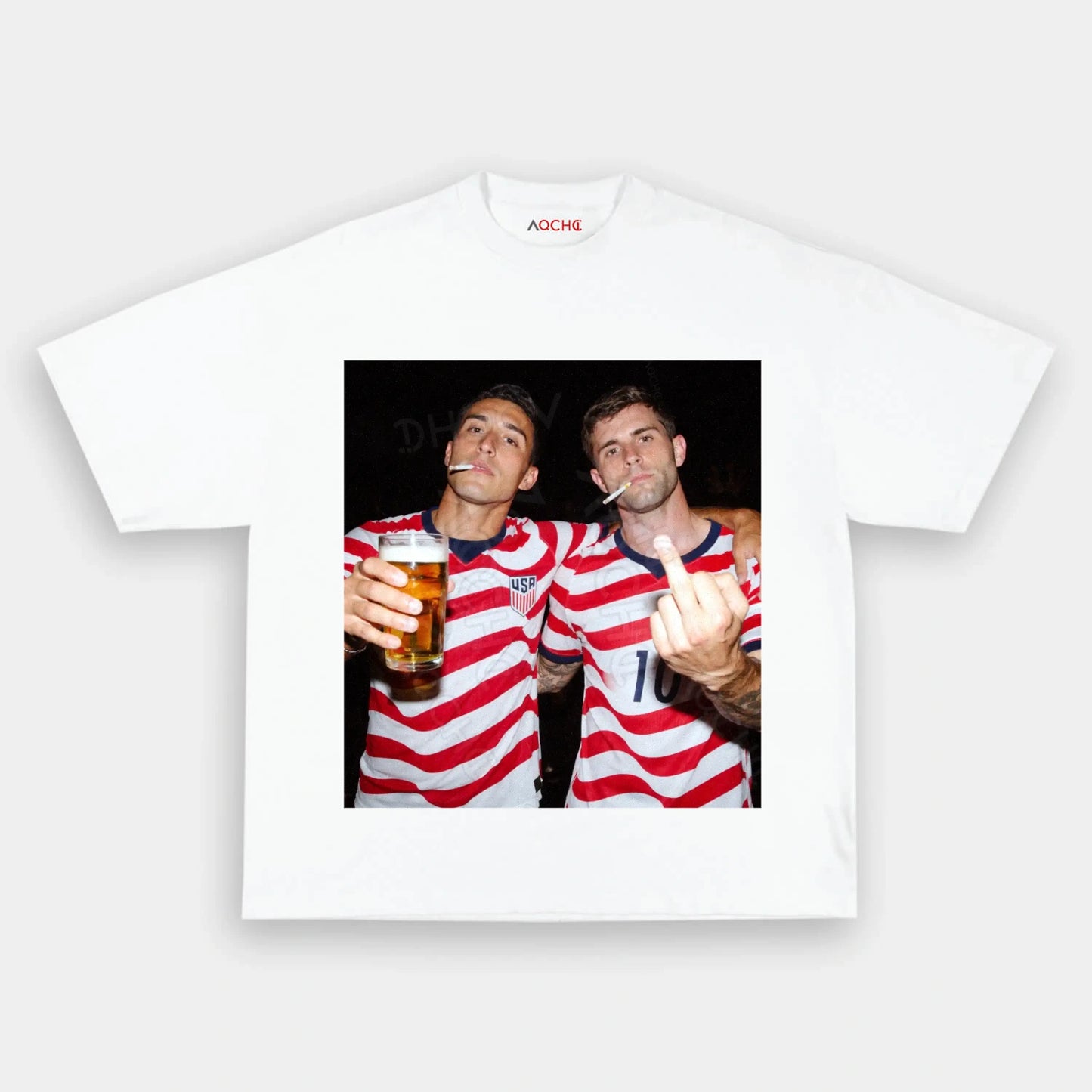 American Soccer Style Tee 1.2 - AQCHIC