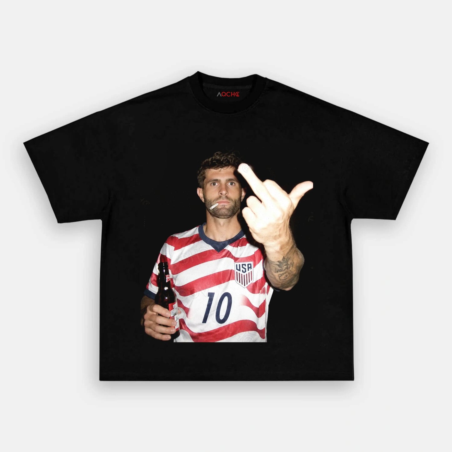 American Soccer Style Tee 3 - AQCHIC