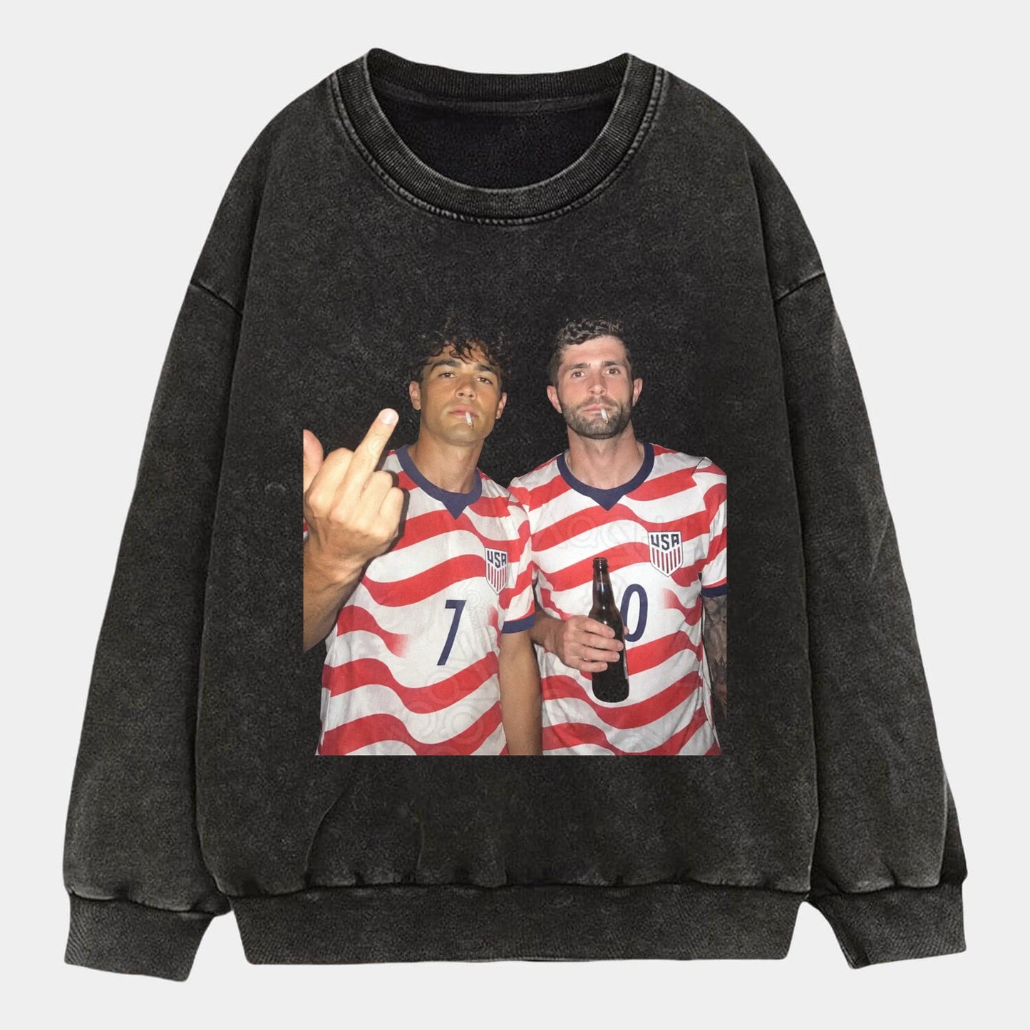American Soccer Style Tee 6 - AQCHIC
