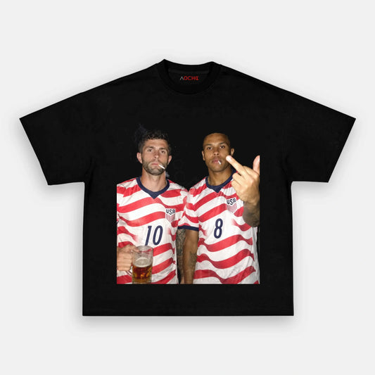 American Soccer Style Tee 7 - AQCHIC