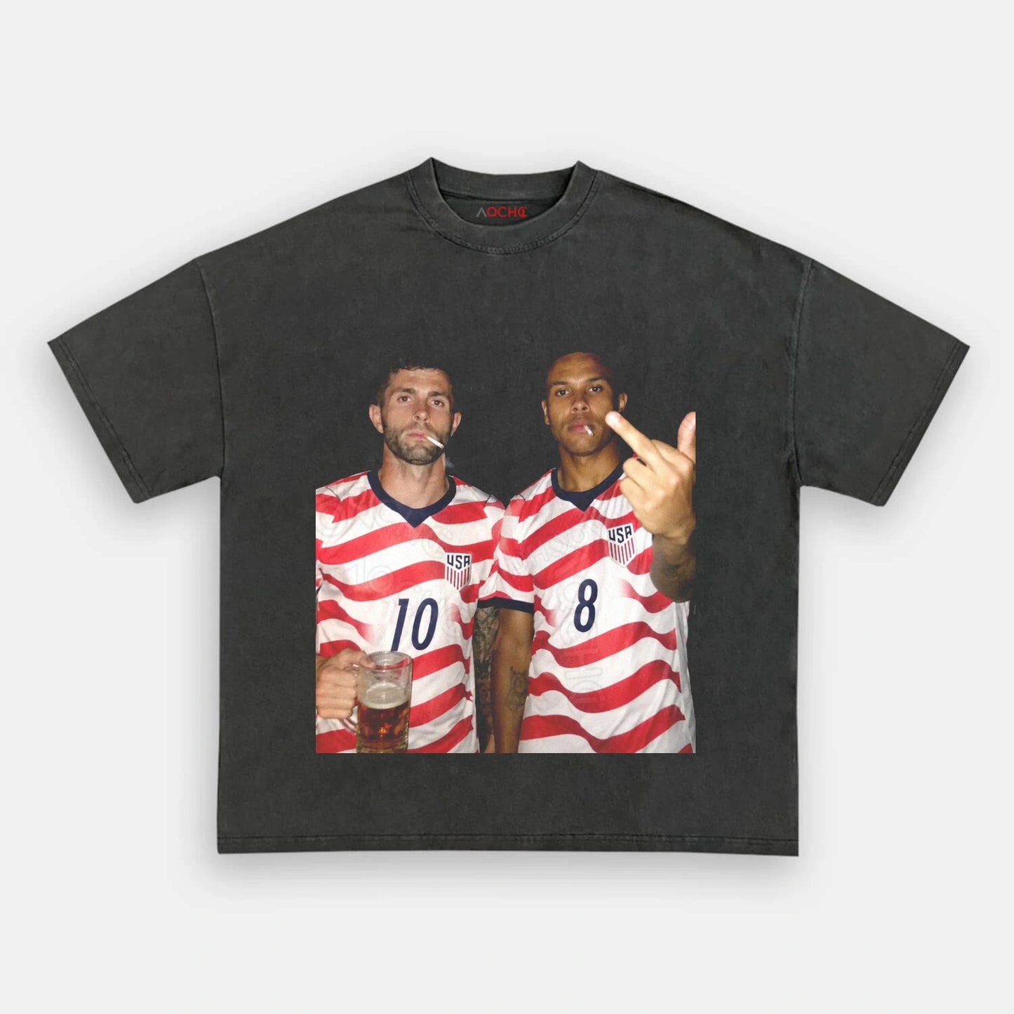 American Soccer Style Tee 7 - AQCHIC