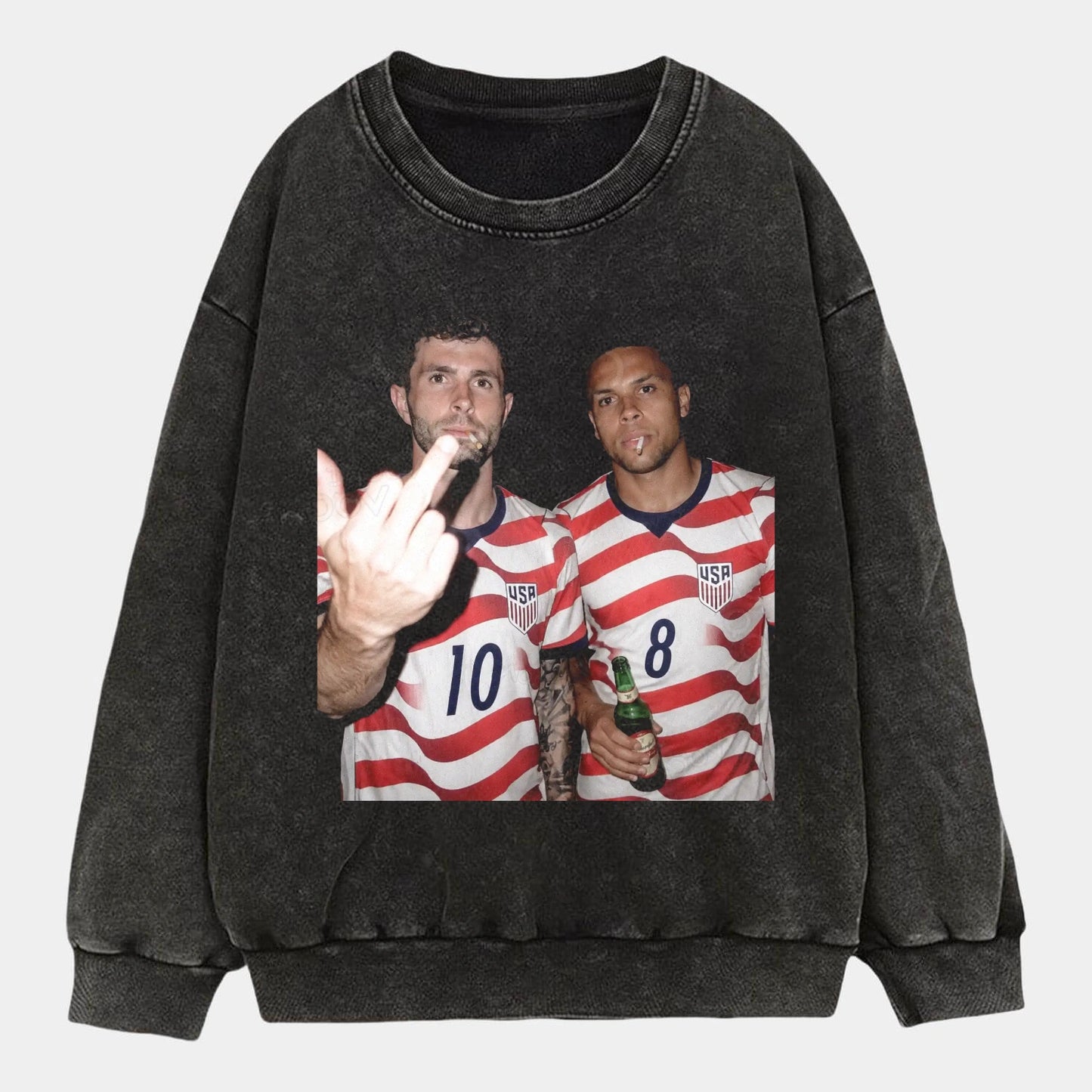 American Soccer Style Tee 8 - AQCHIC