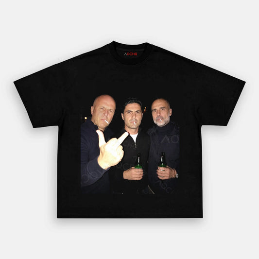 Arne Slot&Mikel Arteta&Pep Guardiola Tee 1 - AQCHIC