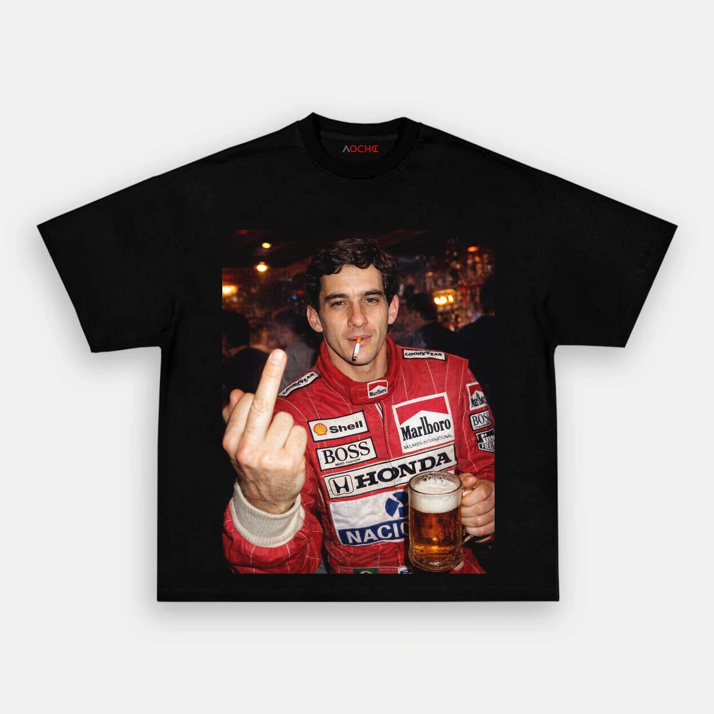 Ayrton Senna After Hours Tee 1 - AQCHIC