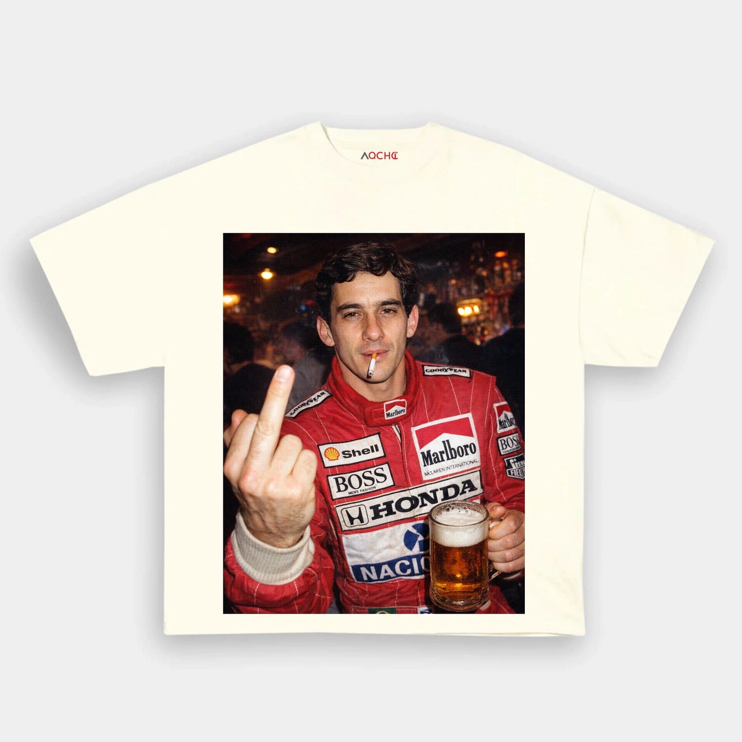 Ayrton Senna After Hours Tee 1 - AQCHIC