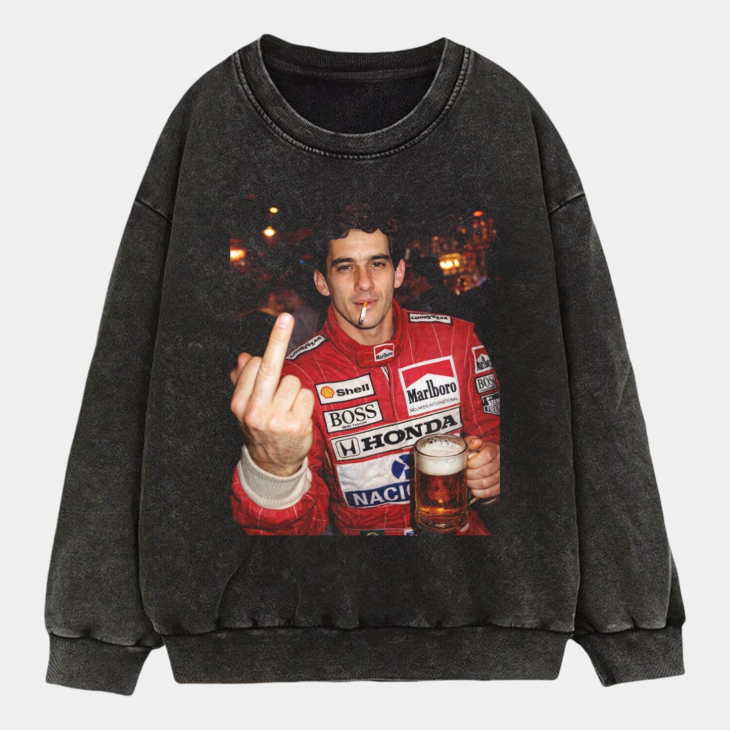 Ayrton Senna After Hours Tee 1 - AQCHIC