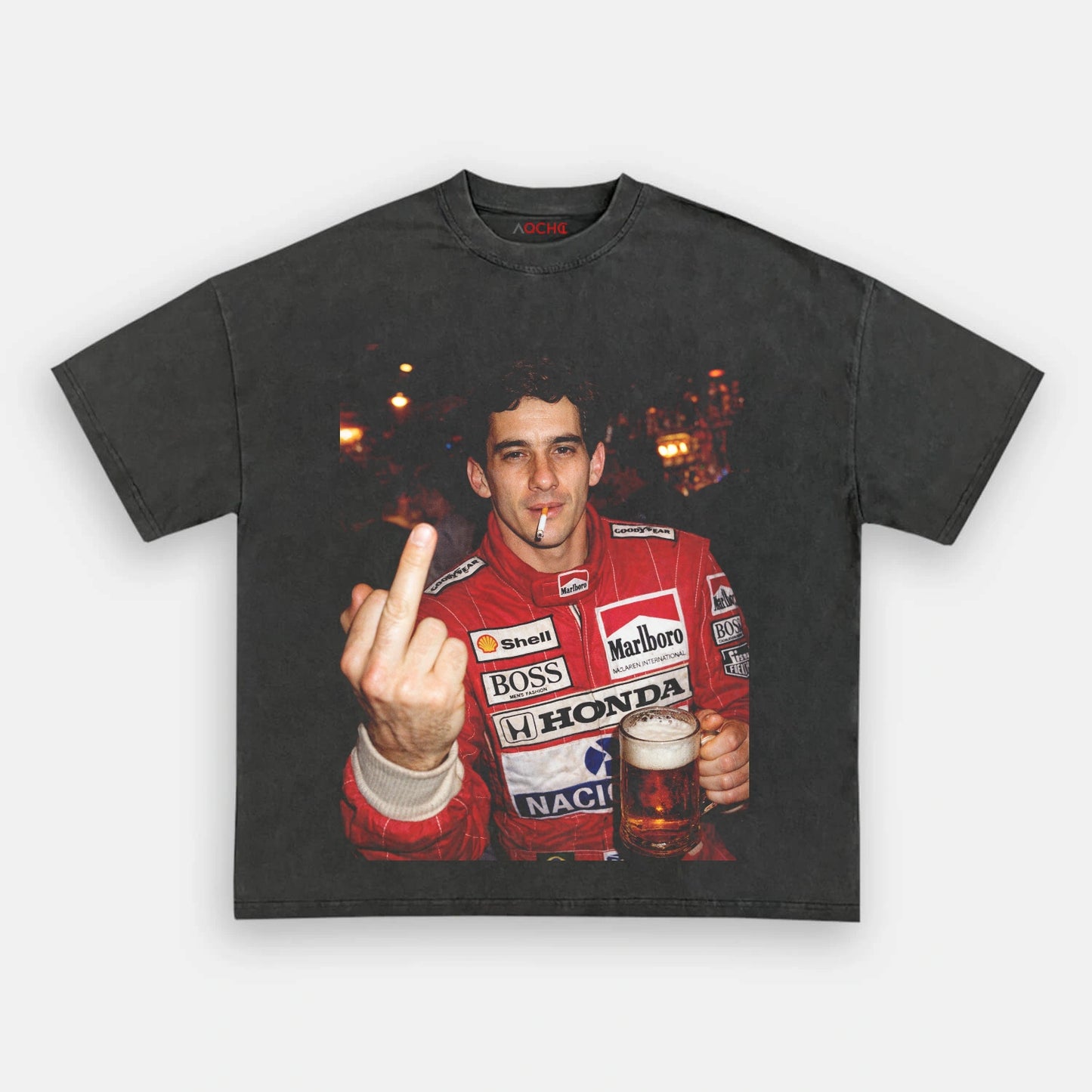 Ayrton Senna After Hours Tee 1 - AQCHIC