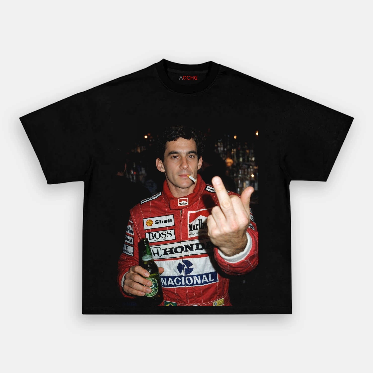 Ayrton Senna After Hours Tee 2 - AQCHIC