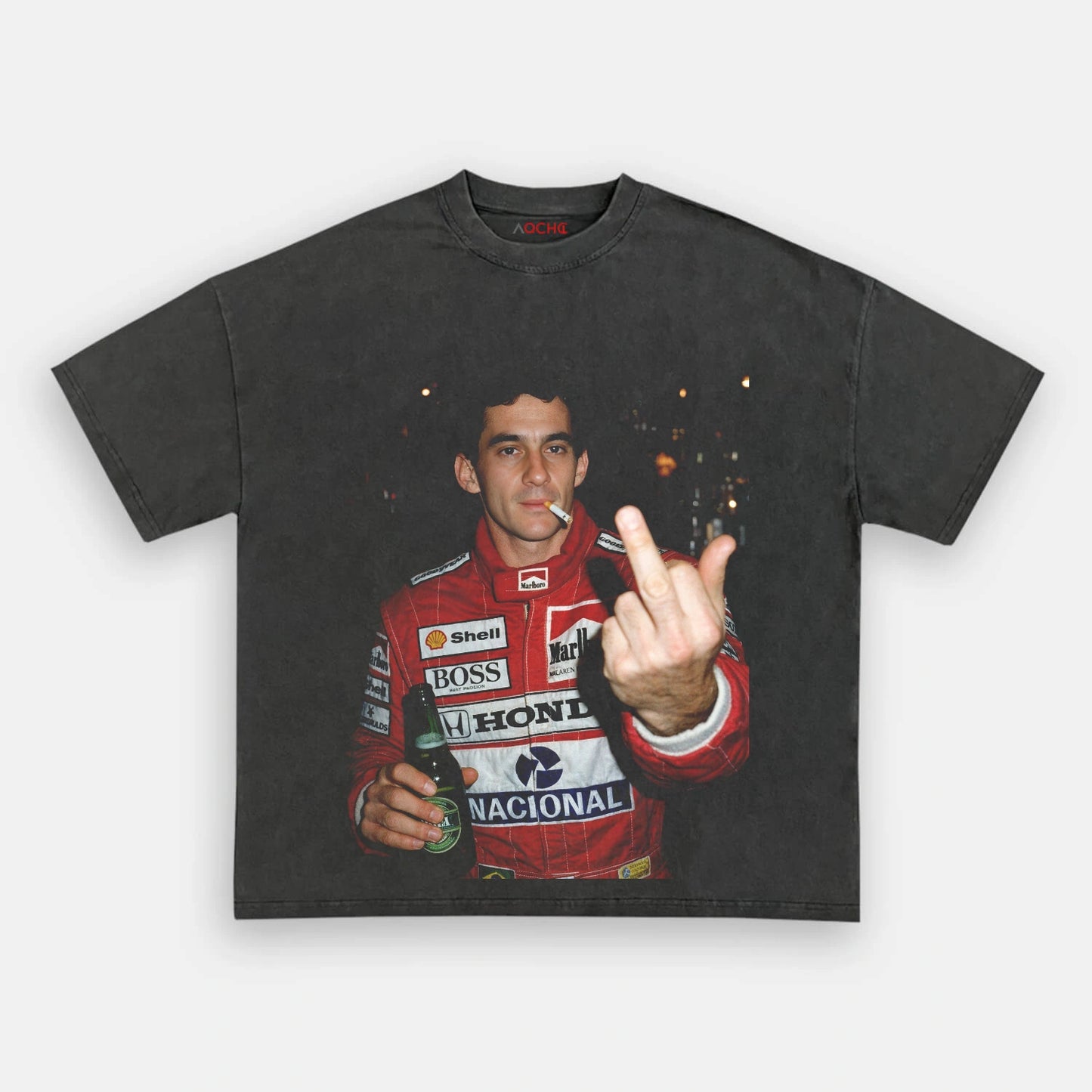 Ayrton Senna After Hours Tee 2 - AQCHIC