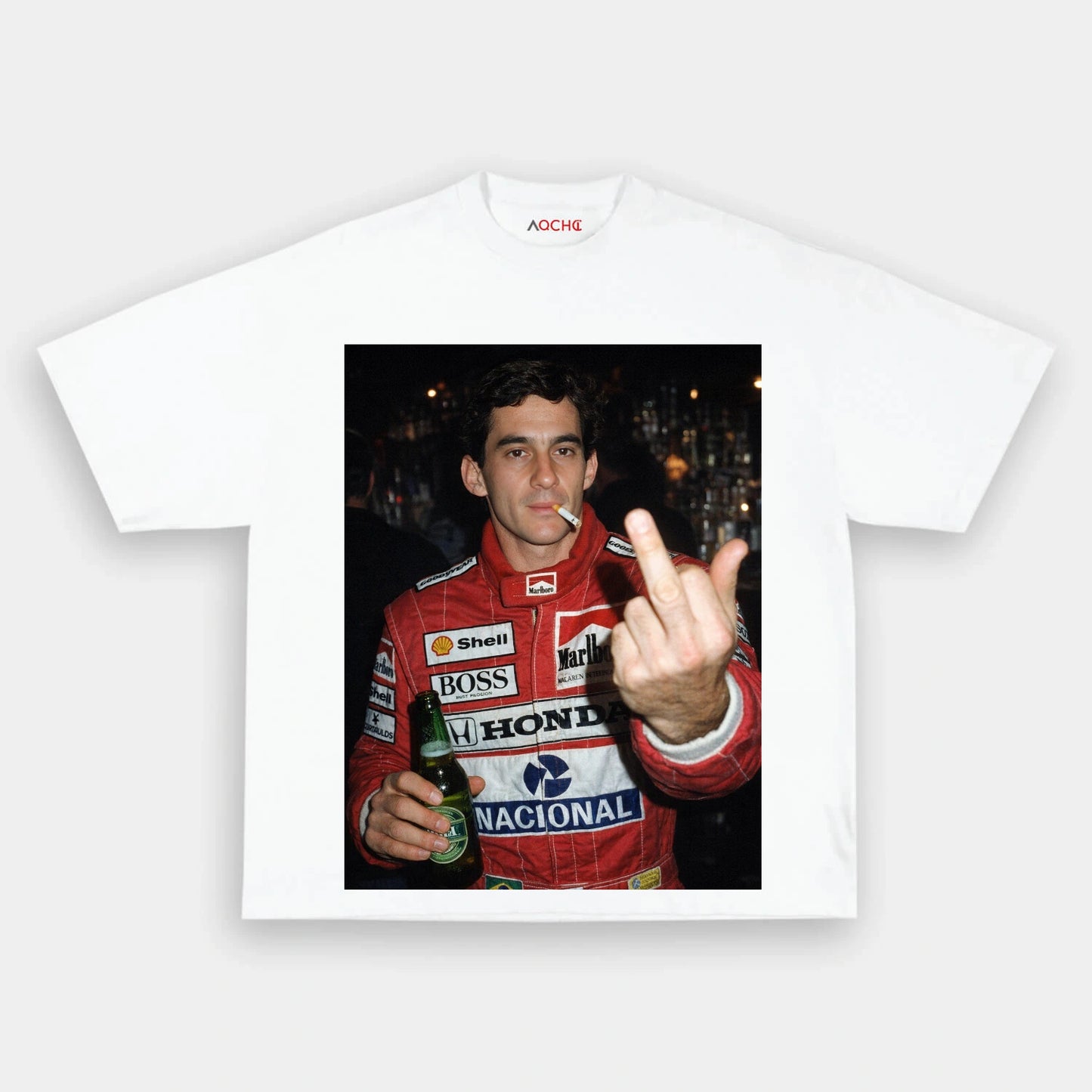 Ayrton Senna After Hours Tee 2 - AQCHIC