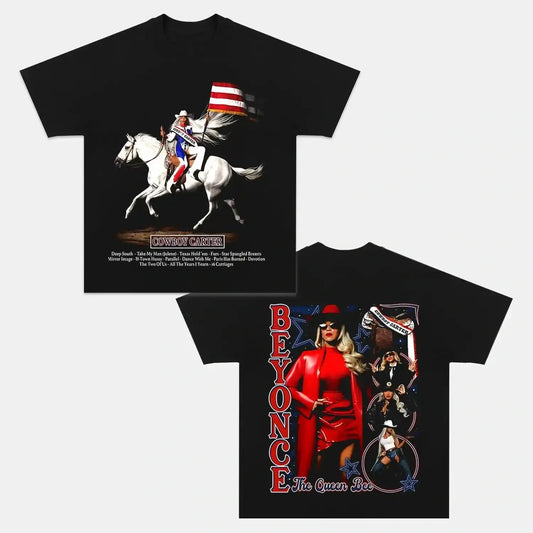 beyonce Cow boy Tee DS