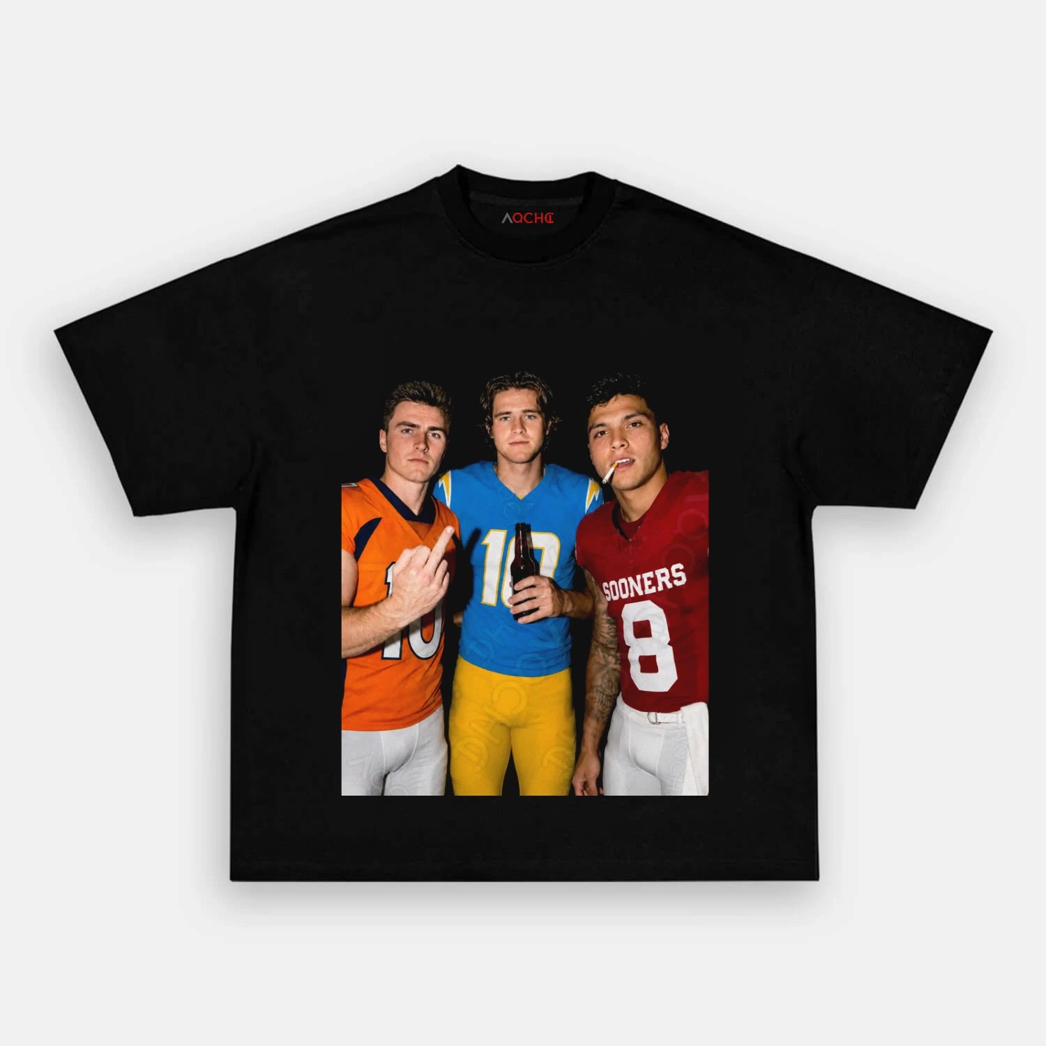 BN10 & JH10 & DG Football TEE - AQCHIC