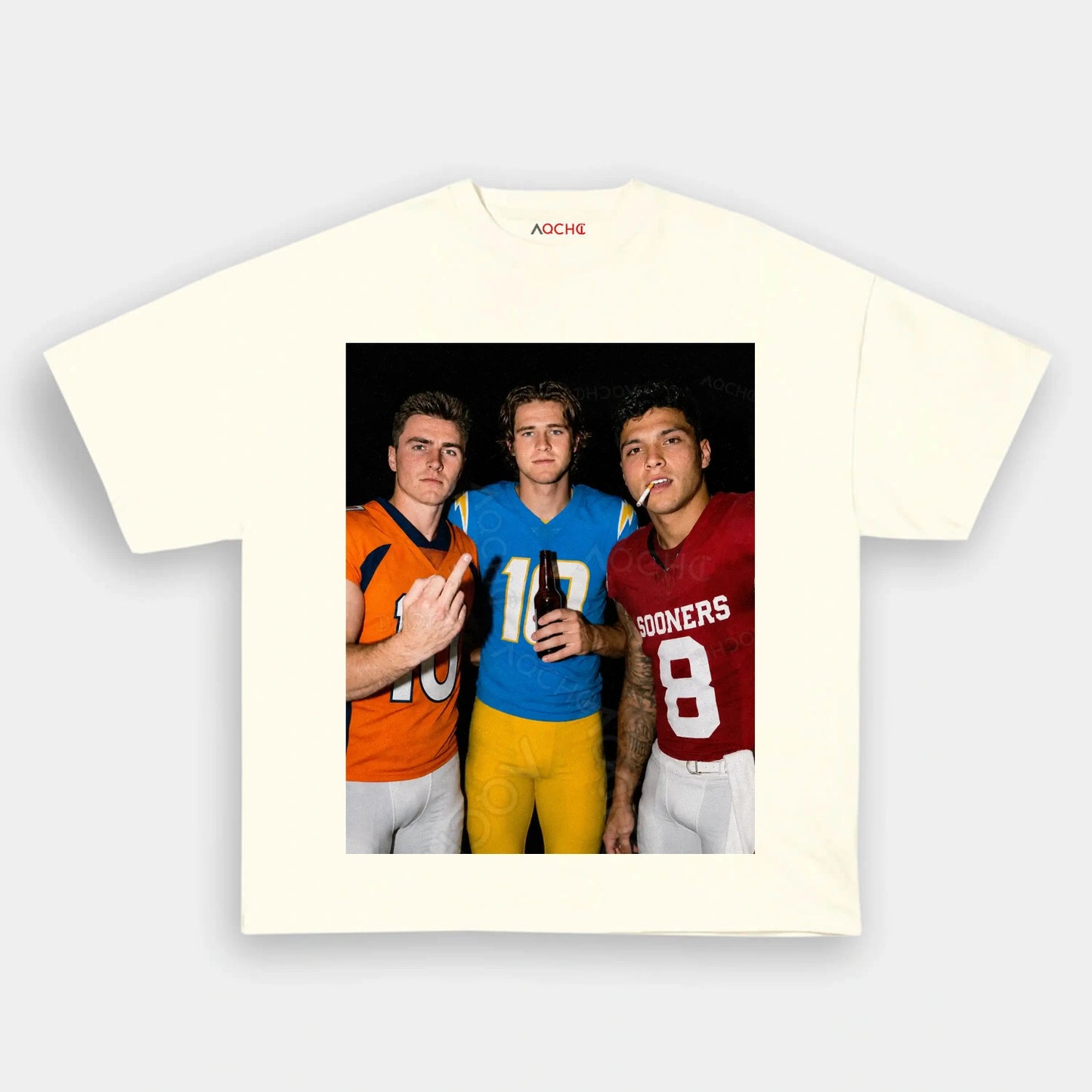 BN10 & JH10 & DG Football TEE - AQCHIC