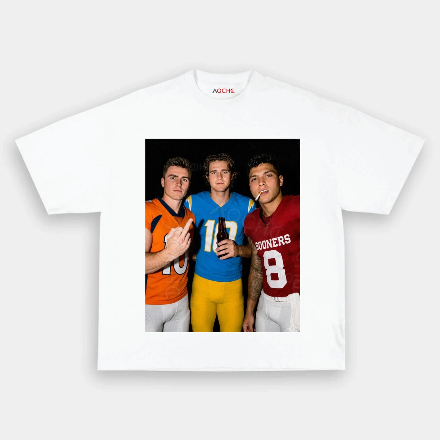 BN10 & JH10 & DG Football TEE - AQCHIC