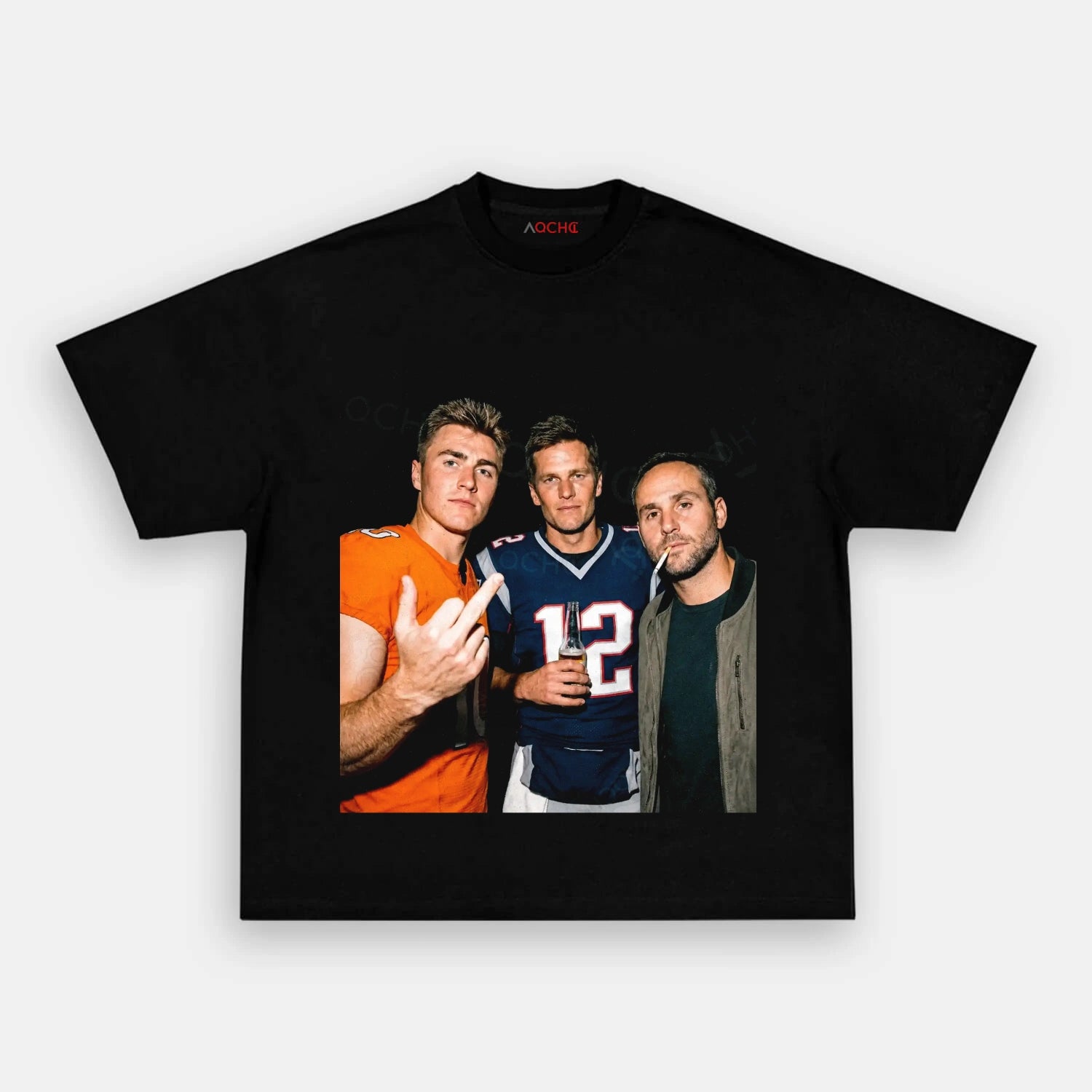BN10 & TB12 & Michael Rubin Football TEE - AQCHIC