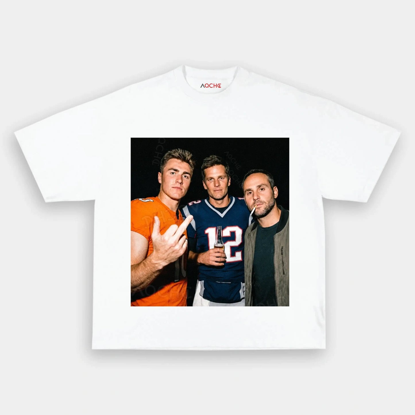 BN10 & TB12 & Michael Rubin Football TEE - AQCHIC