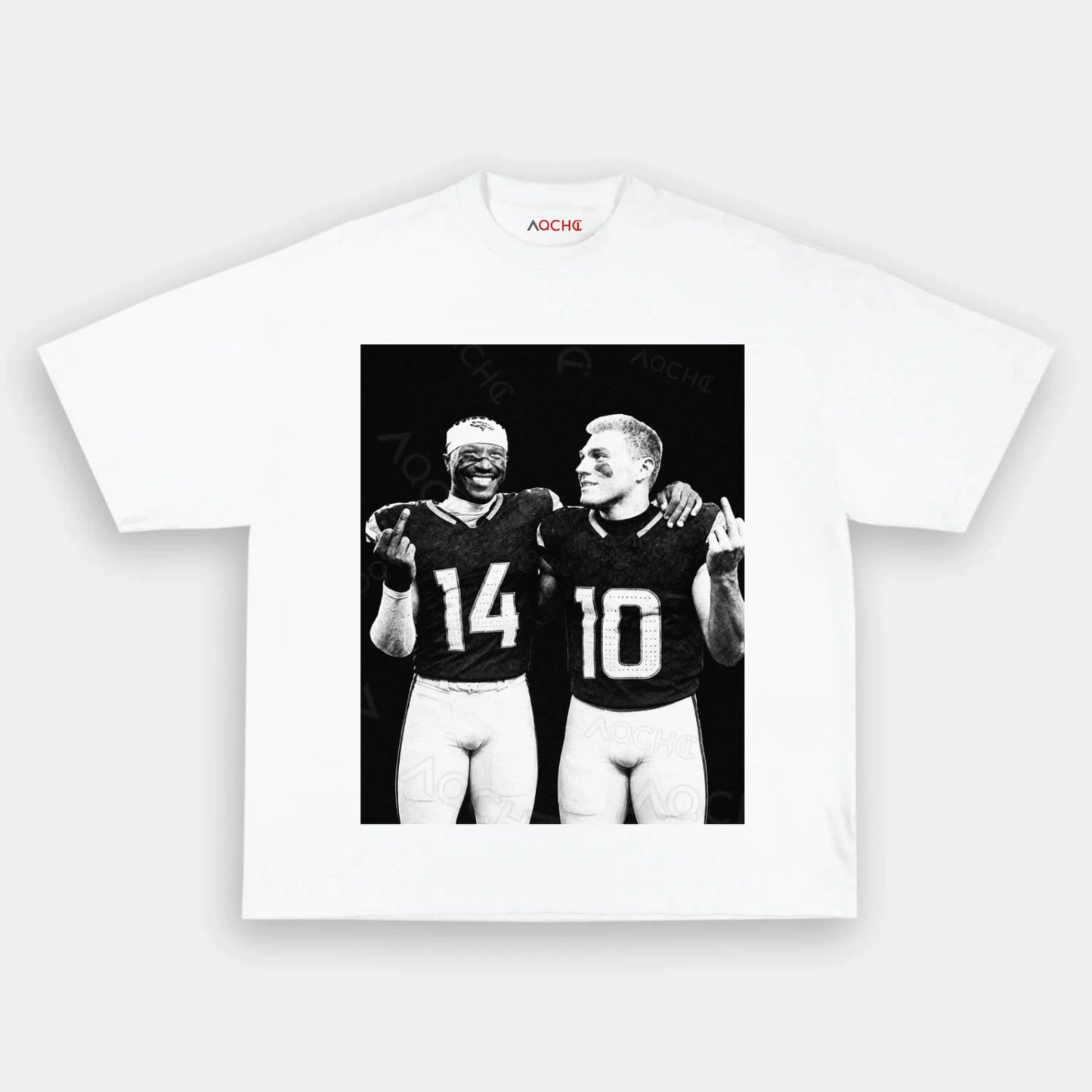 Bo Nix & Courtland Sutton Football TEE - AQCHIC