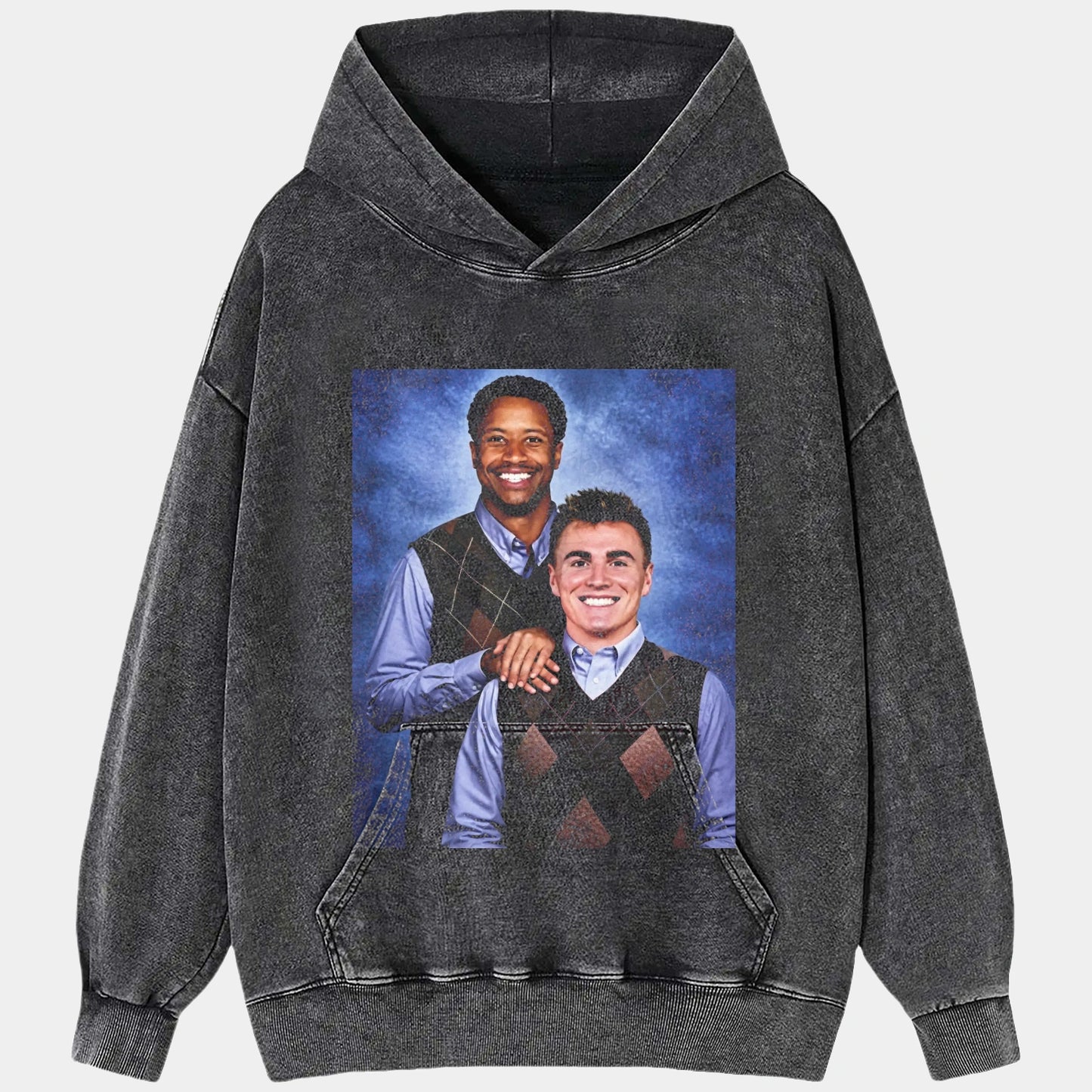 Bo Nix & Courtland Sutton Step Brothers Poster T-shirt - AQCHIC