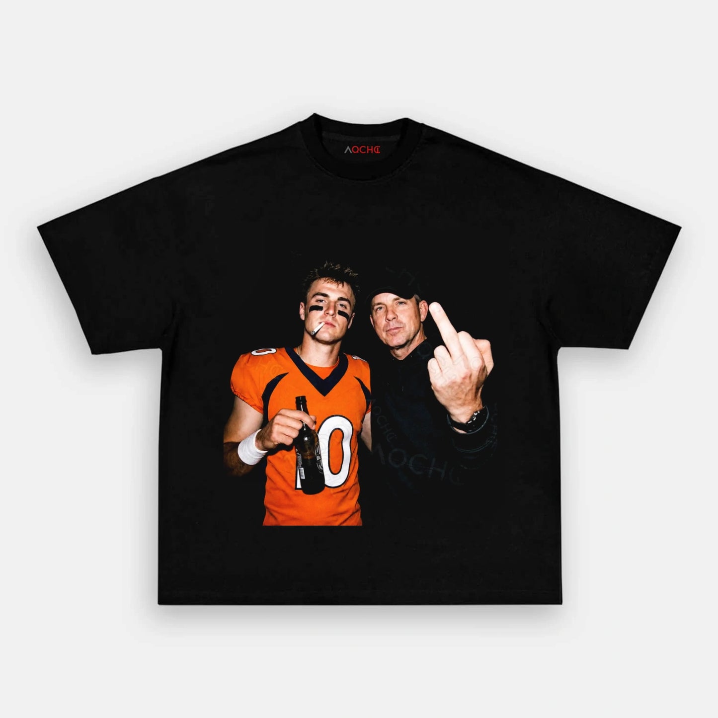 Bo Nix & Sean Payton Football T-shirt - AQCHIC
