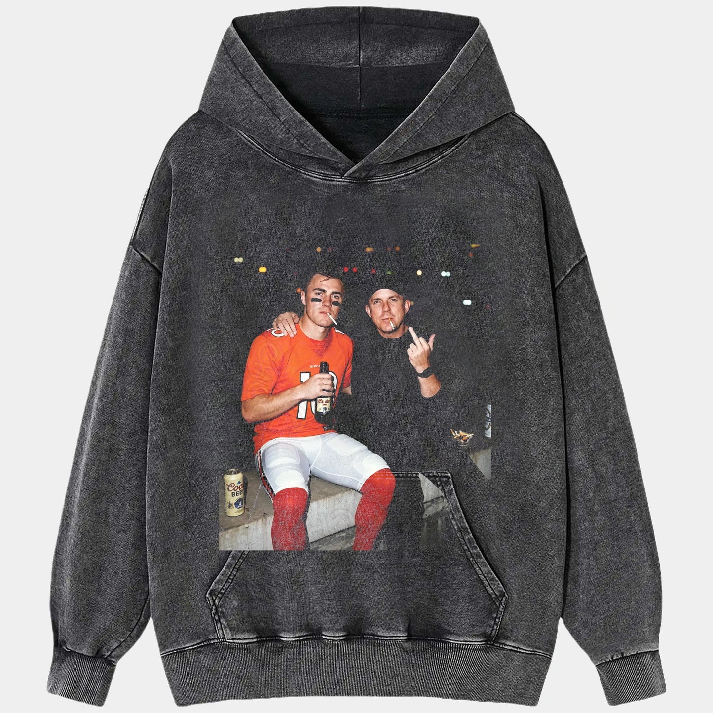 Bo Nix & Sean Payton Football T-shirt - AQCHIC