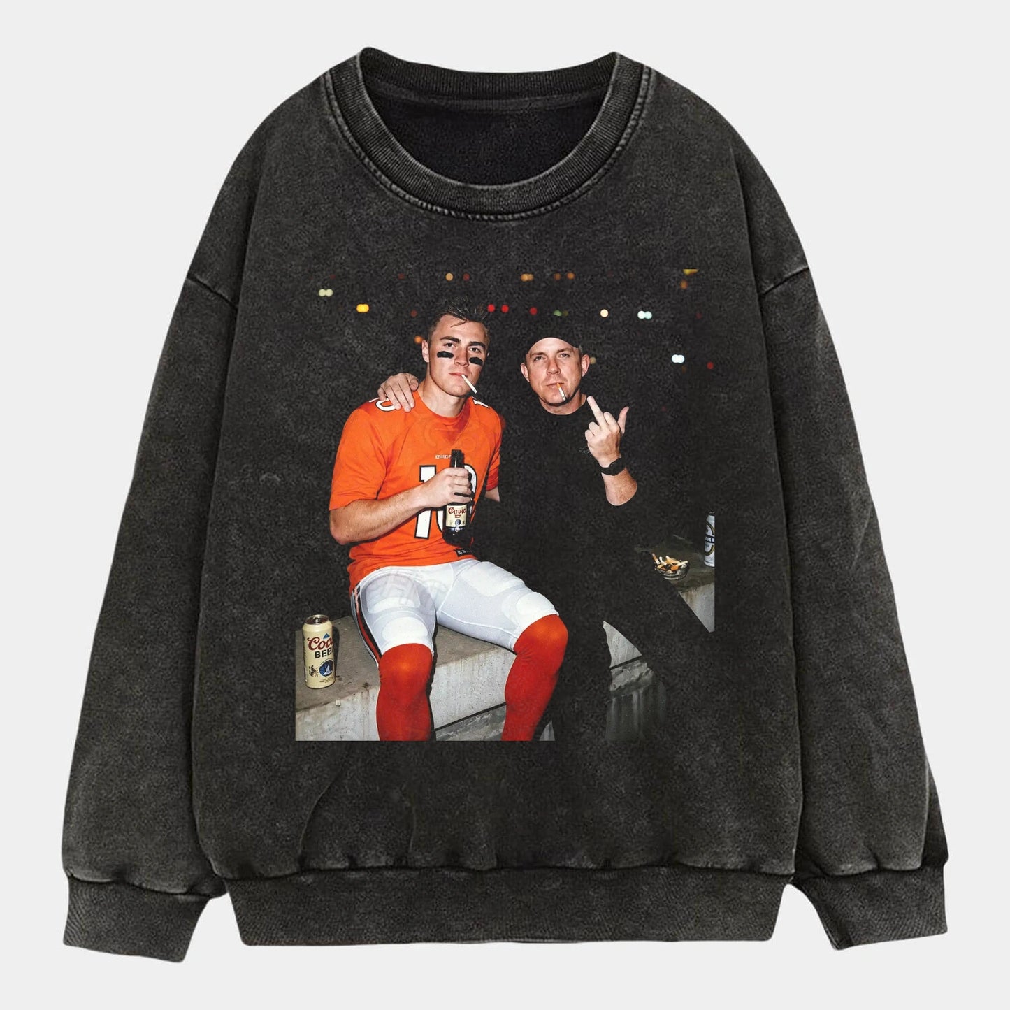 Bo Nix & Sean Payton Football T-shirt - AQCHIC