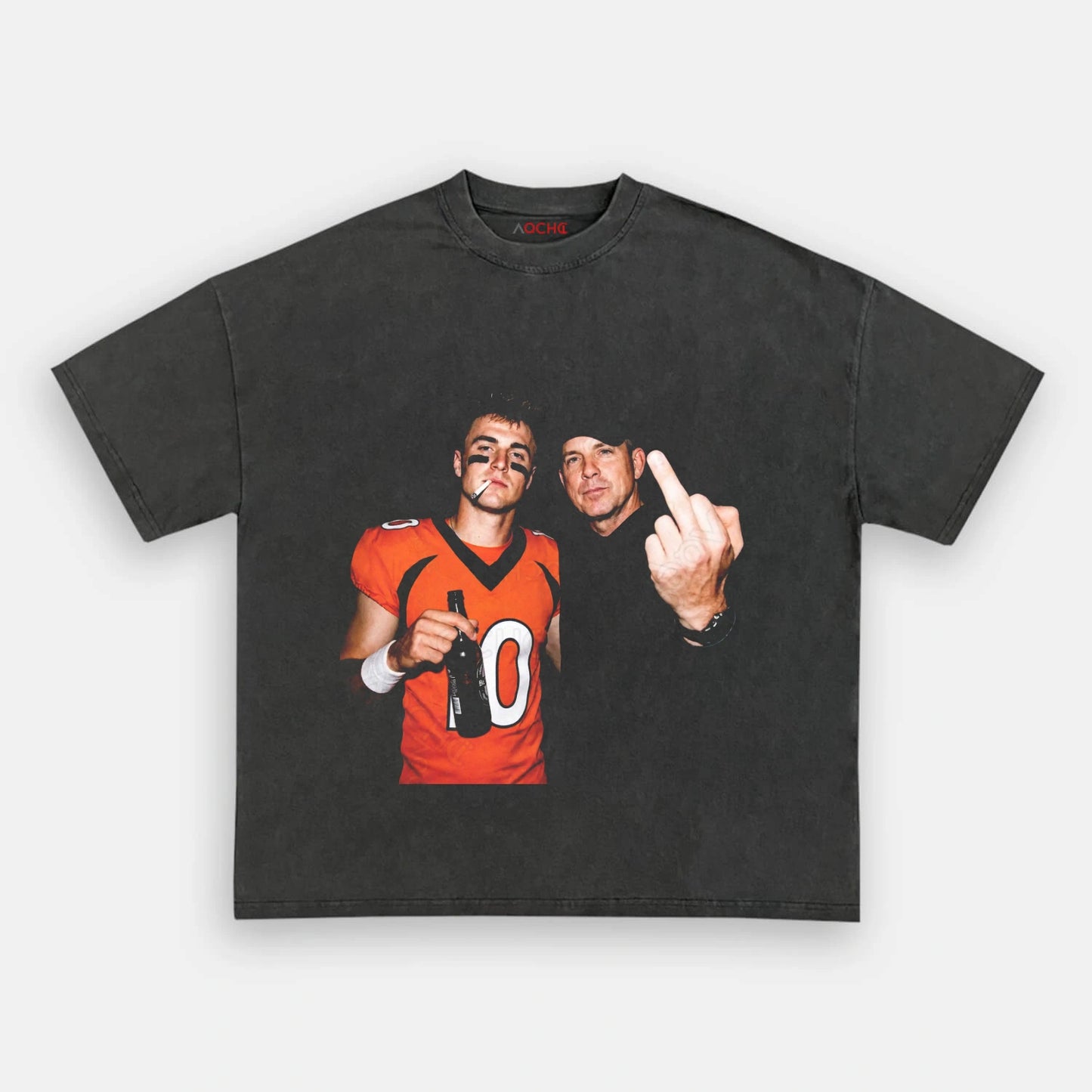 Bo Nix & Sean Payton Football T-shirt - AQCHIC