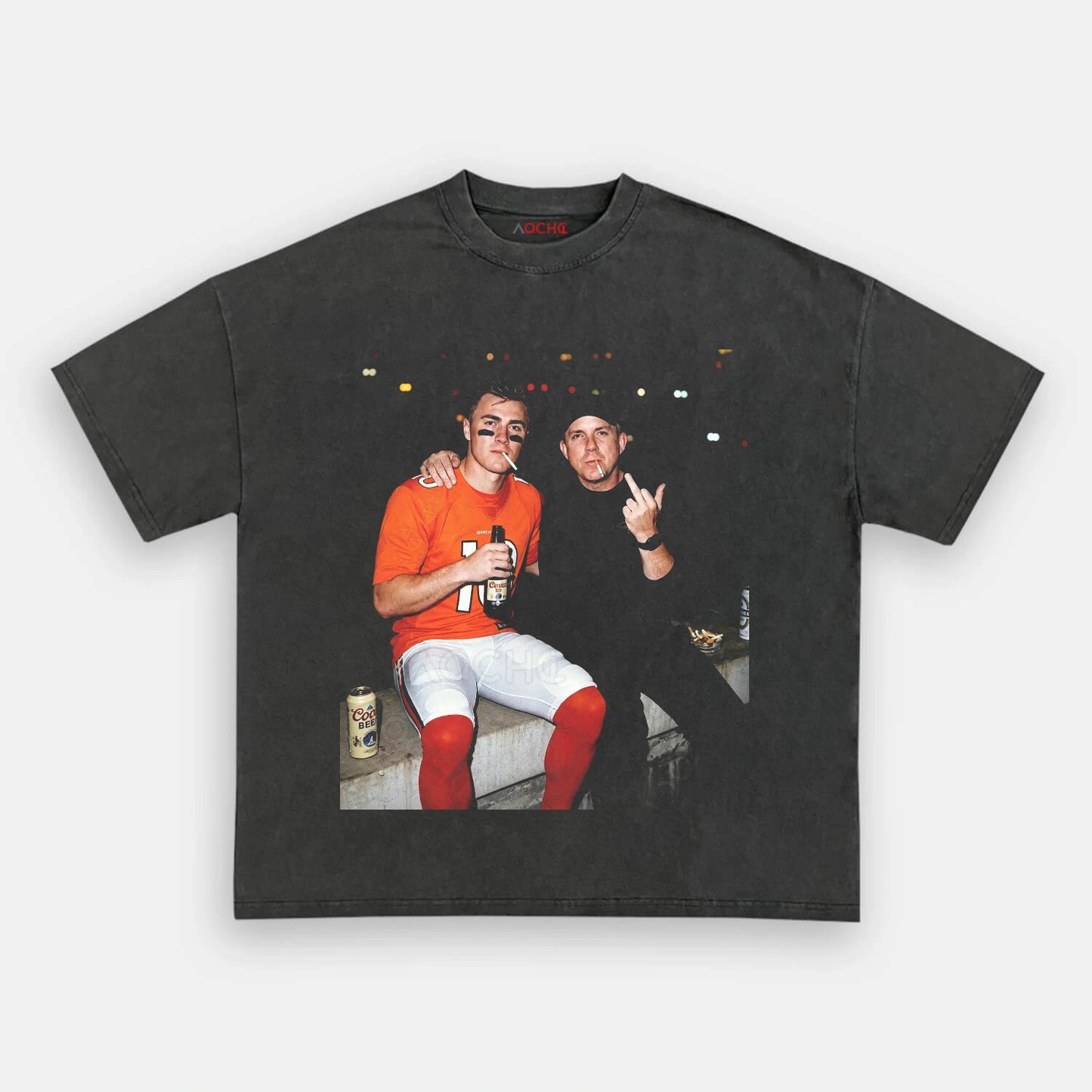 Bo Nix & Sean Payton Football T-shirt - AQCHIC