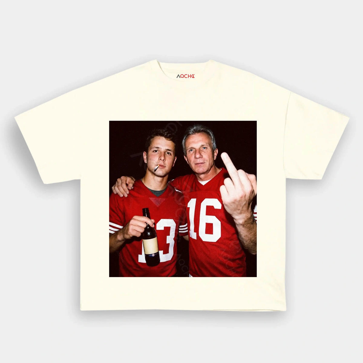 BP & JM Football T-shirt - AQCHIC