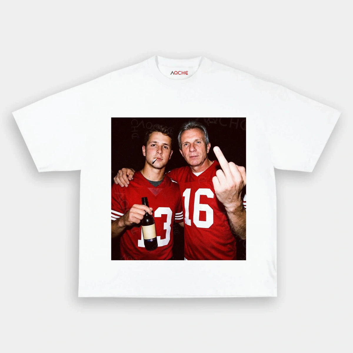 BP & JM Football T-shirt - AQCHIC