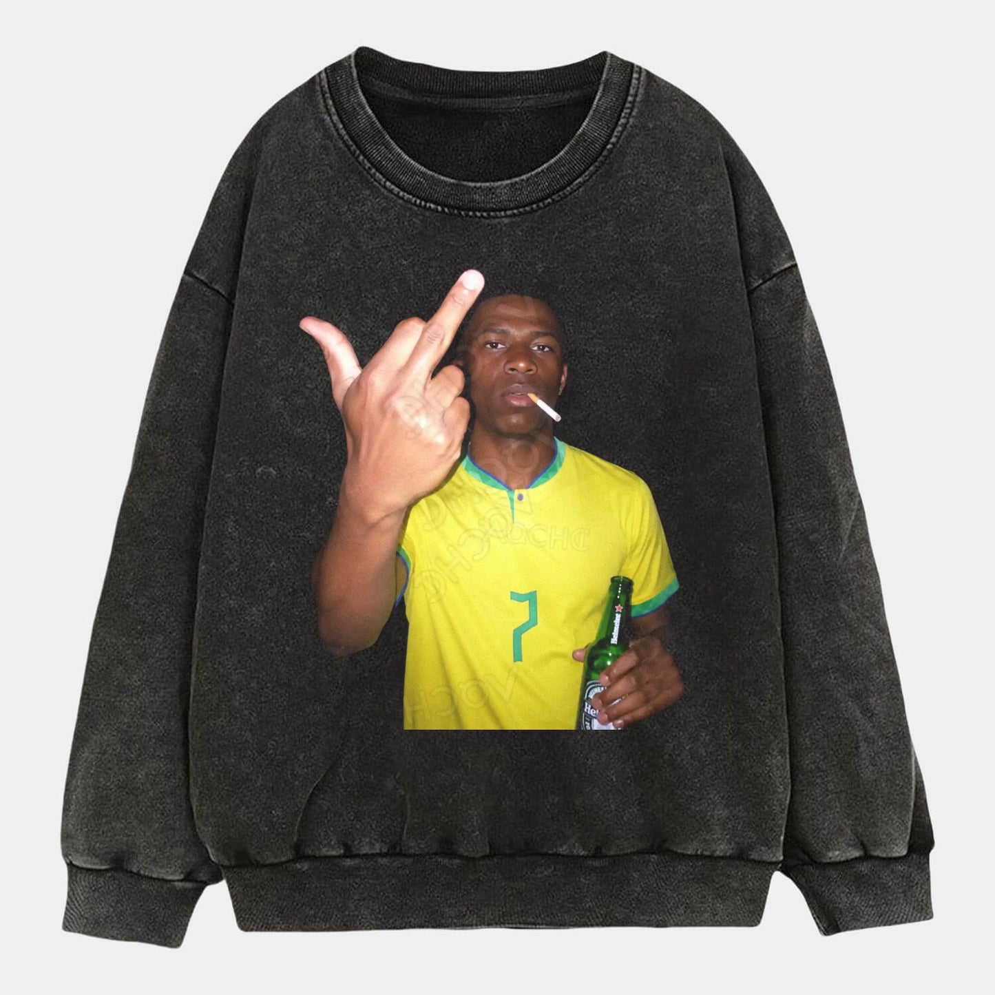 Brazil Football Style Tee 1 - AQCHIC