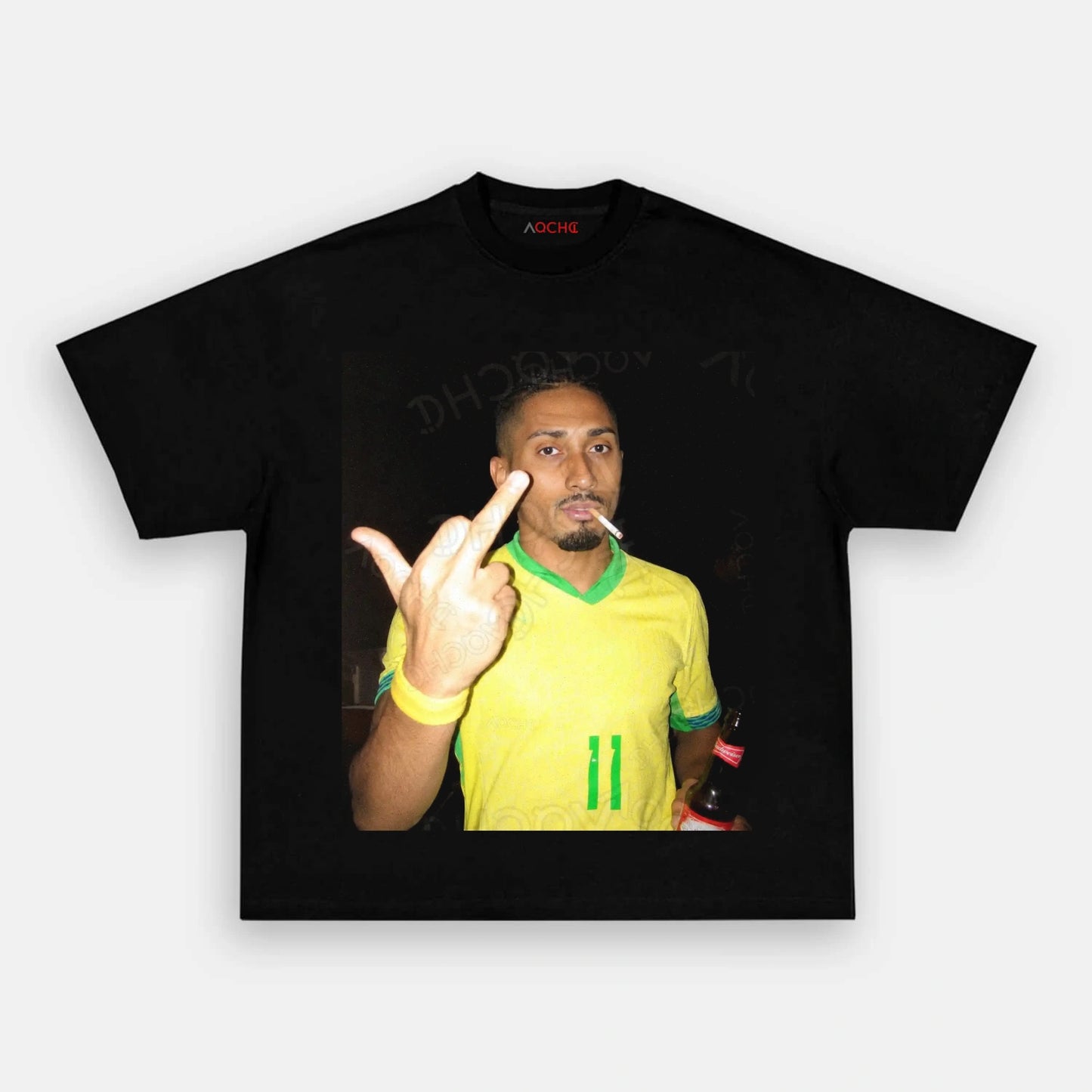 Brazil Football Style Tee 2 - AQCHIC