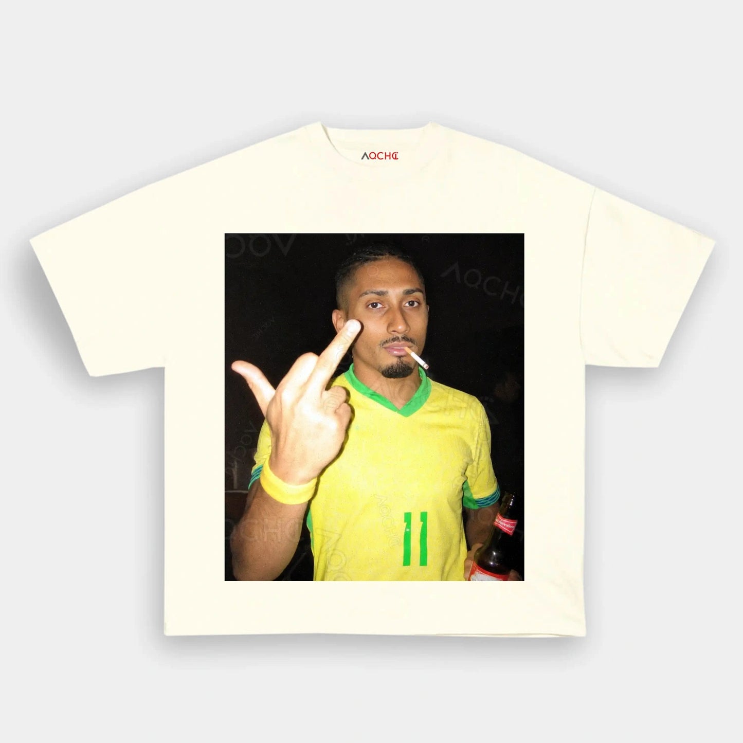 Brazil Football Style Tee 2 - AQCHIC