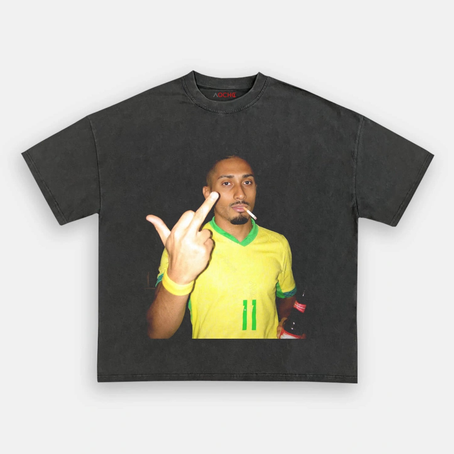 Brazil Football Style Tee 2 - AQCHIC