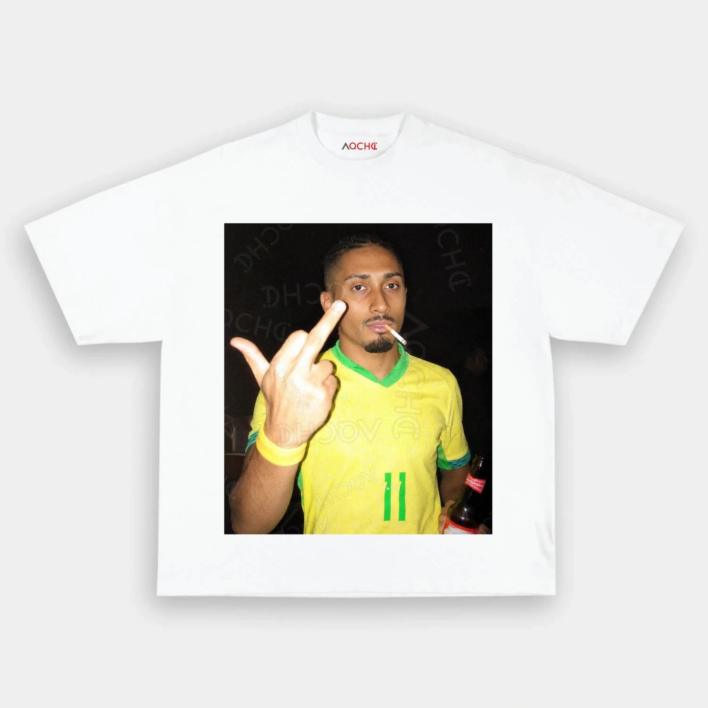 Brazil Football Style Tee 2 - AQCHIC