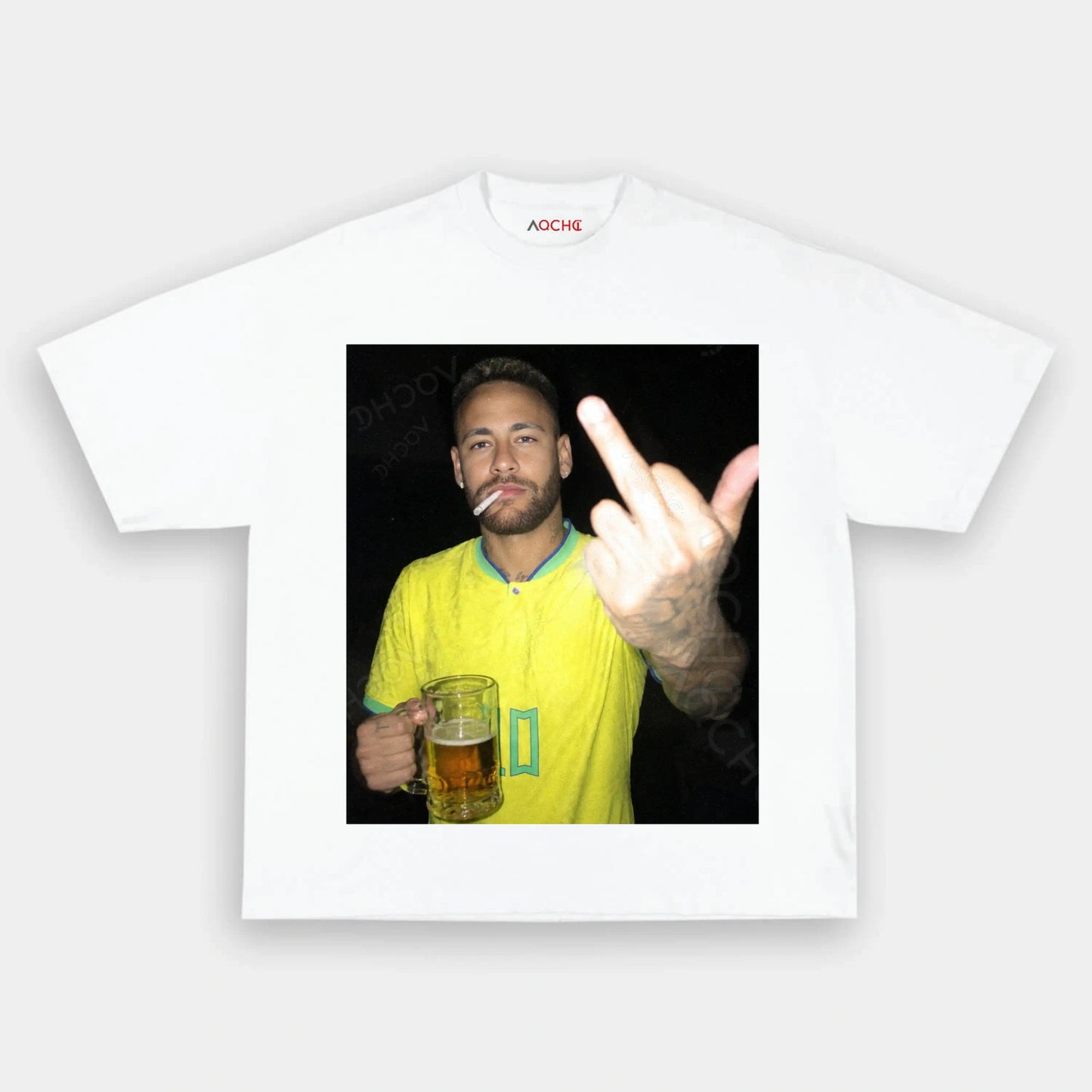 Brazil Football Style Tee 3 - AQCHIC