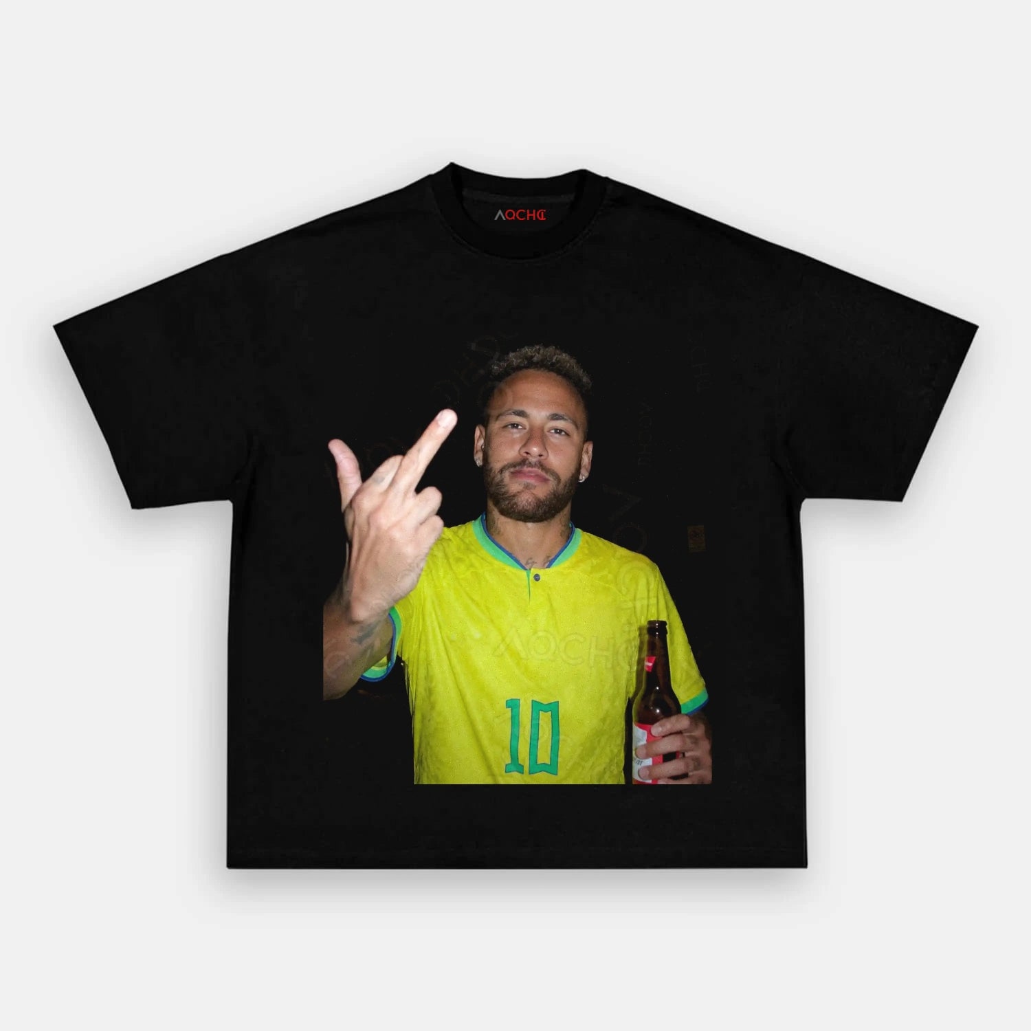 Brazil Football Style Tee 4 - AQCHIC