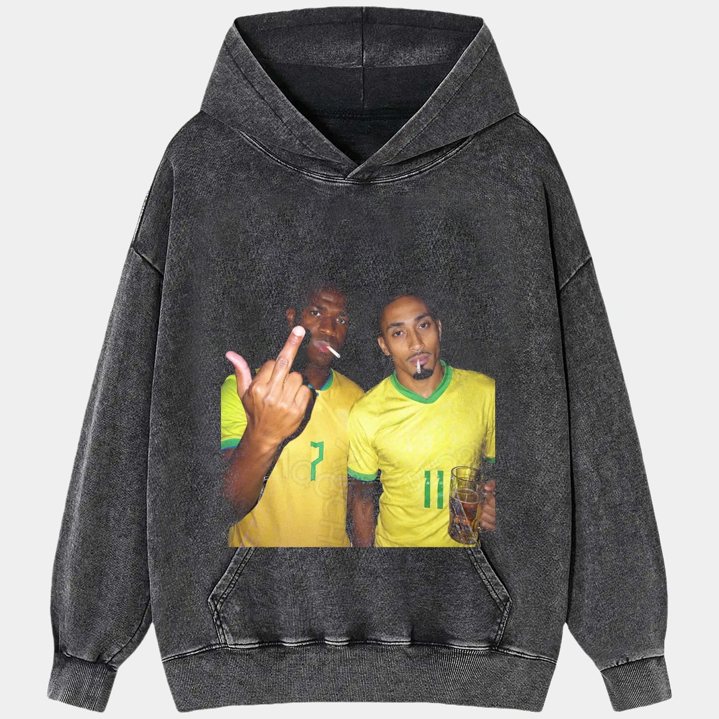 Brazil Football Style Tee 5 - AQCHIC