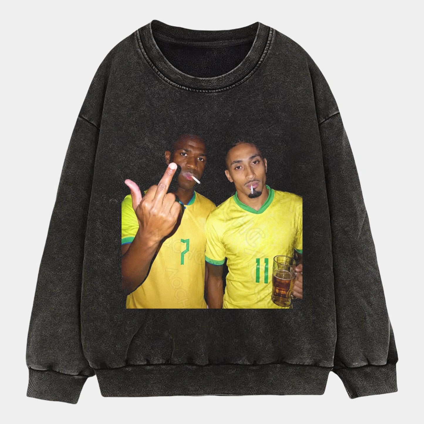 Brazil Football Style Tee 5 - AQCHIC