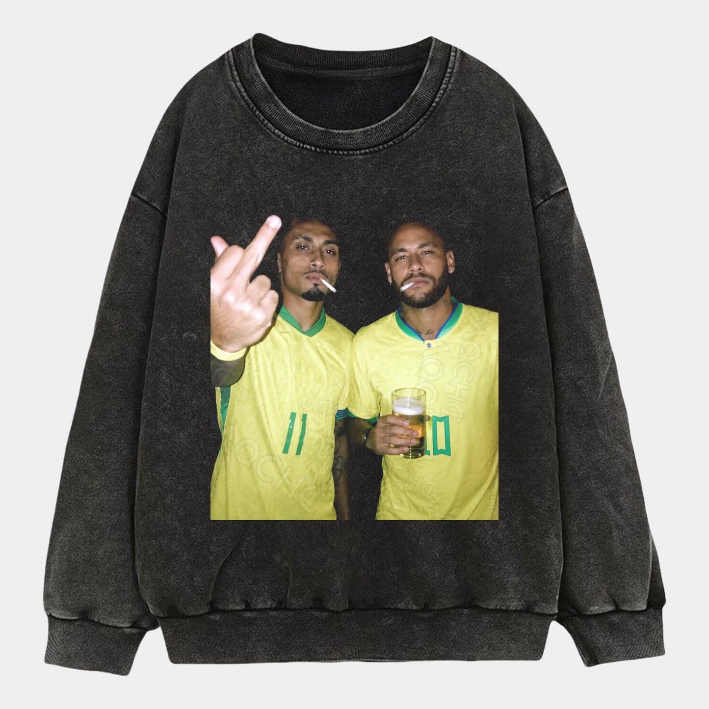 Brazil Football Style Tee 6 - AQCHIC