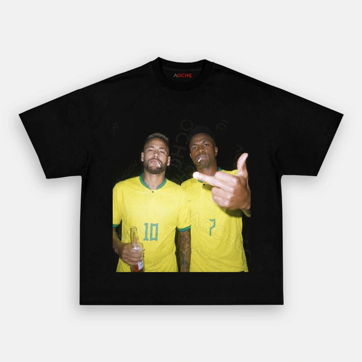 Brazil Football Style Tee 7 - AQCHIC
