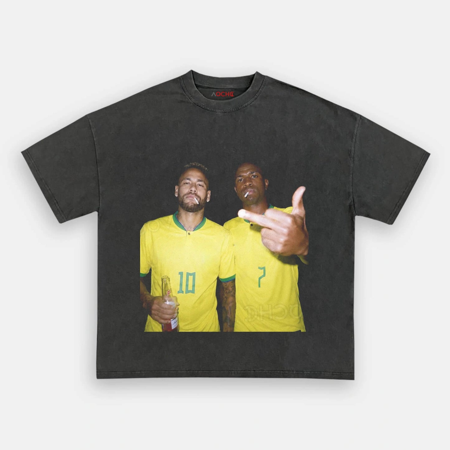 Brazil Football Style Tee 7 - AQCHIC