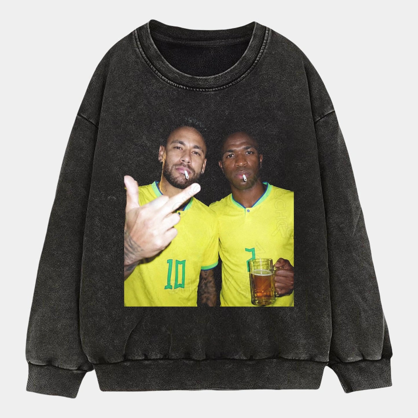 Brazil Football Style Tee 8 - AQCHIC