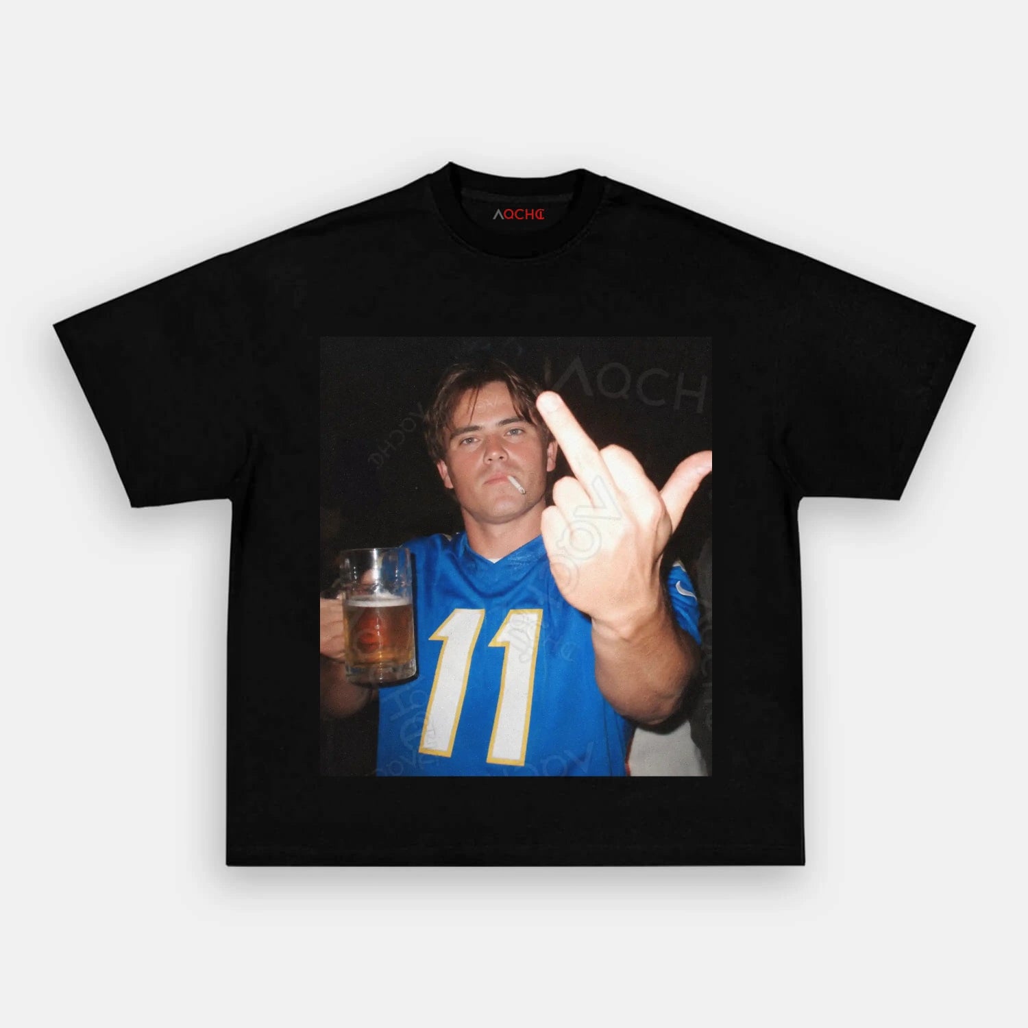 CD11 Football Tee - AQCHIC