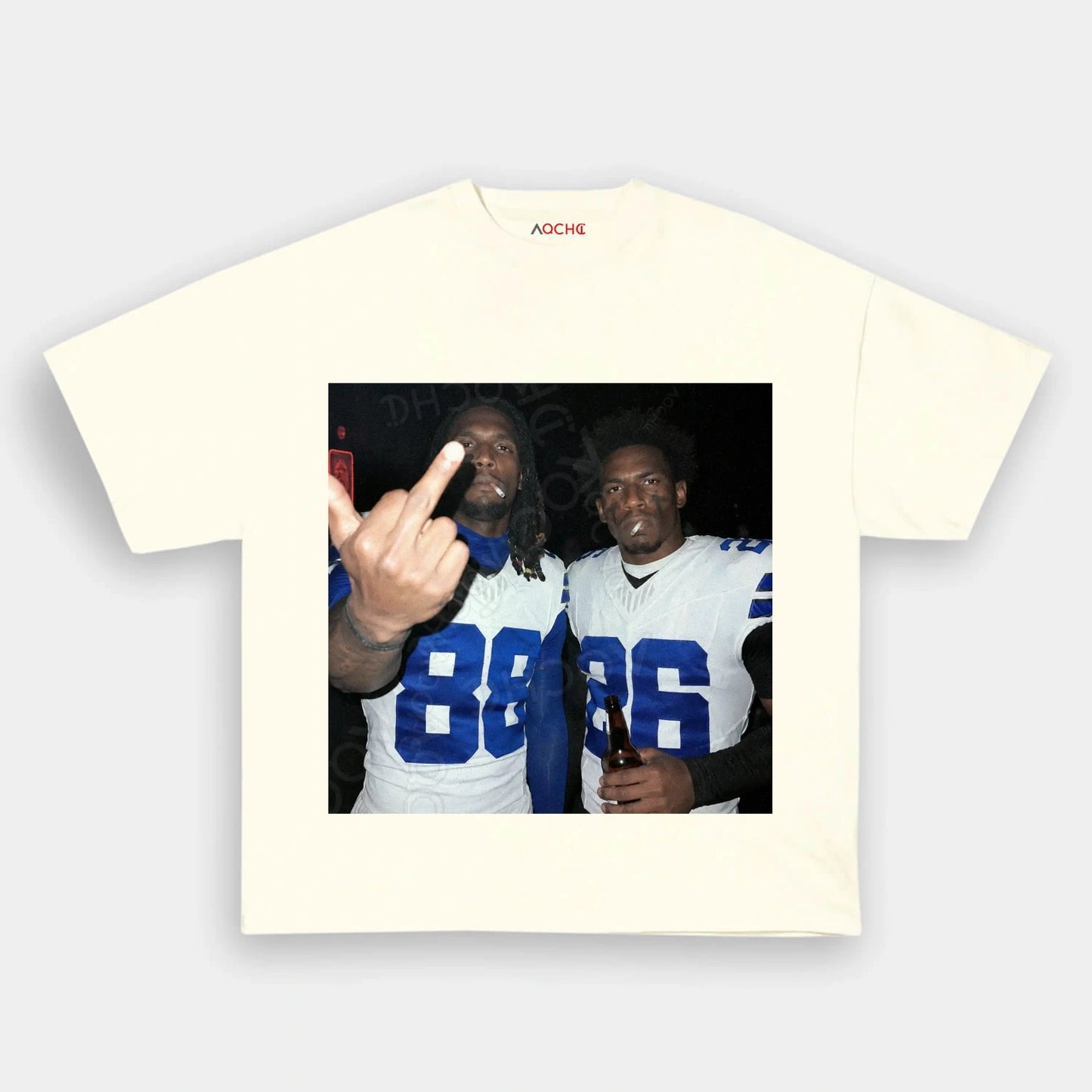 CDL88&DB26 Football Tee - AQCHIC
