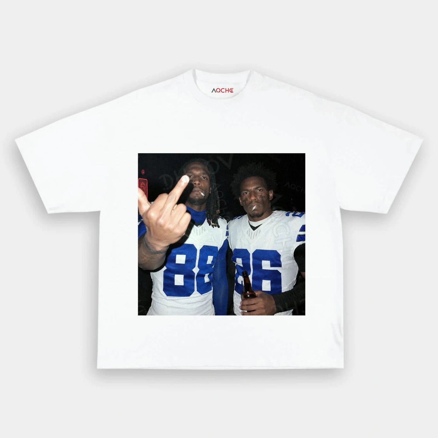 CDL88&DB26 Football Tee - AQCHIC