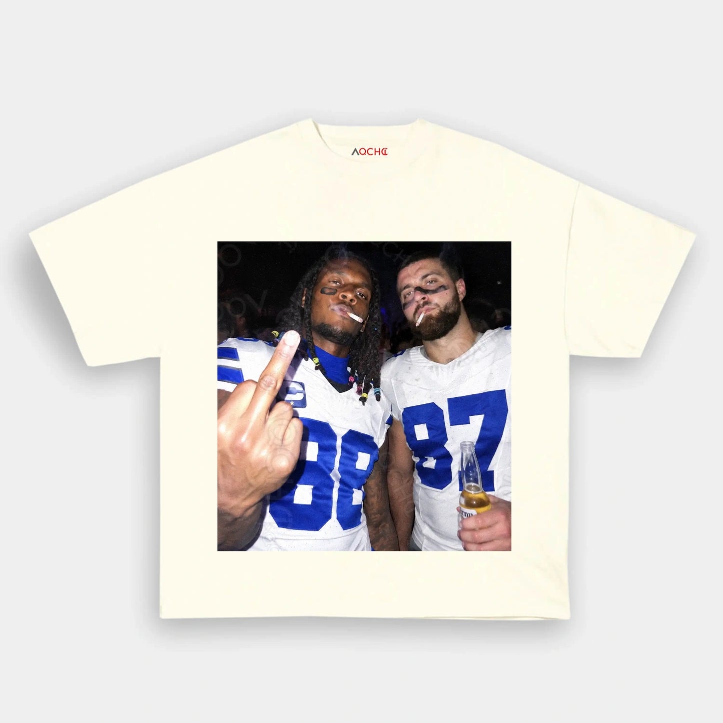 CDL88&JF87 Football Tee - AQCHIC