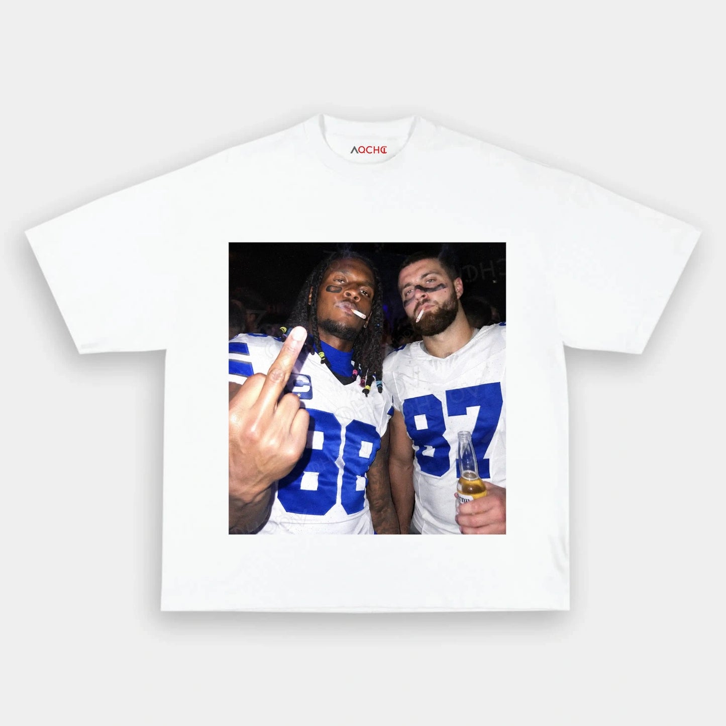 CDL88&JF87 Football Tee - AQCHIC