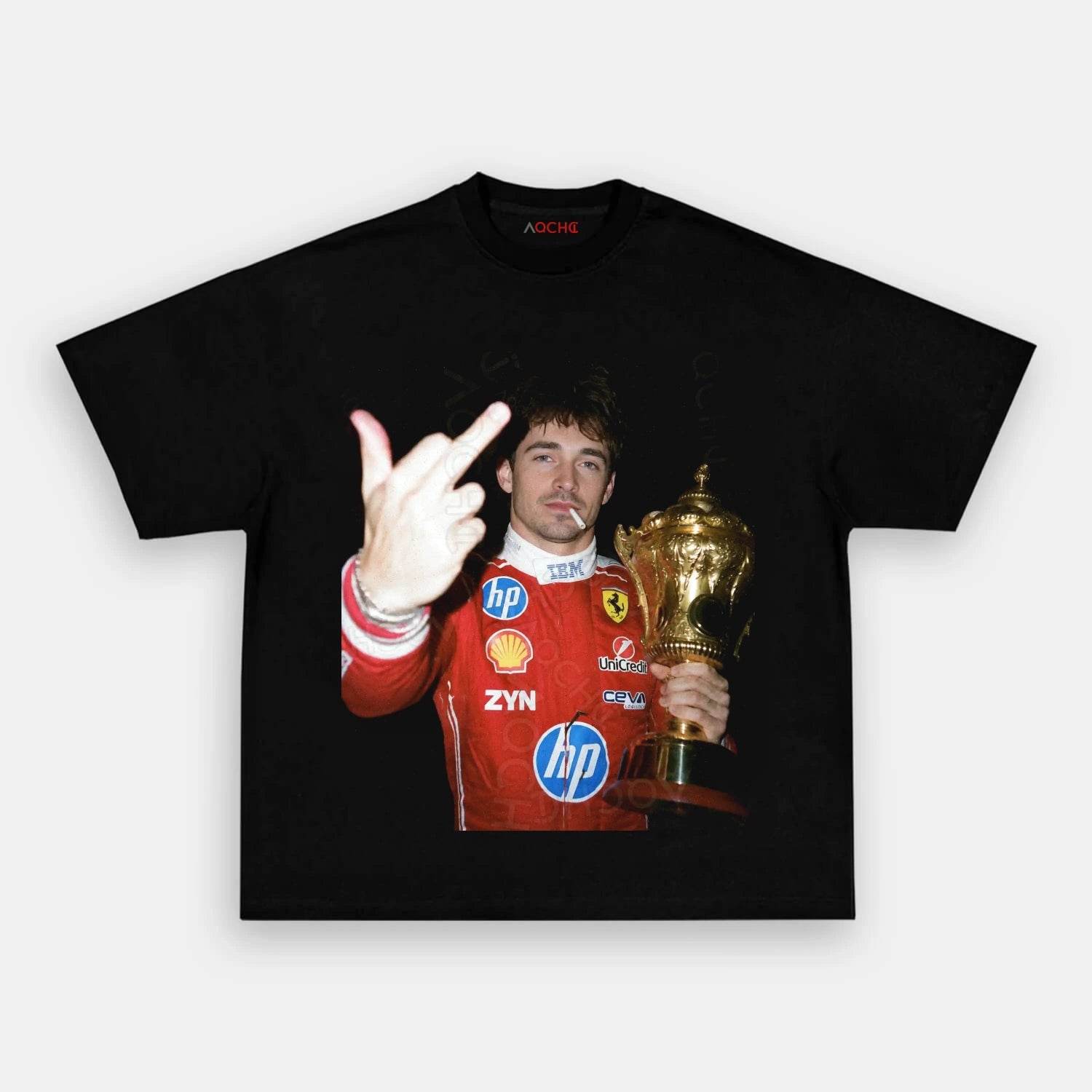 Charles Leclerc 2026 Tee V1.3 - AQCHIC